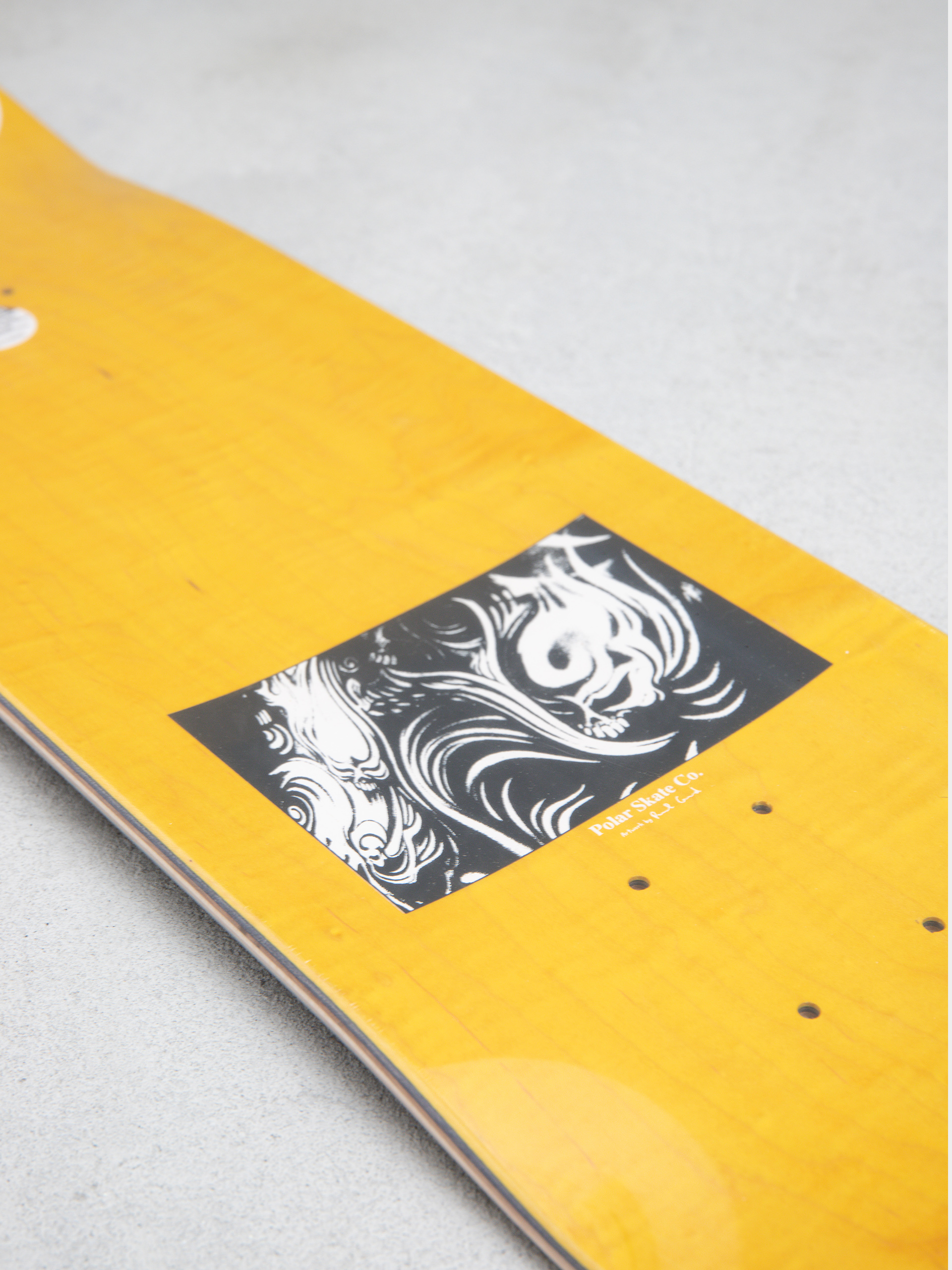 Polar Skate Deck Paul Grund Skulls
