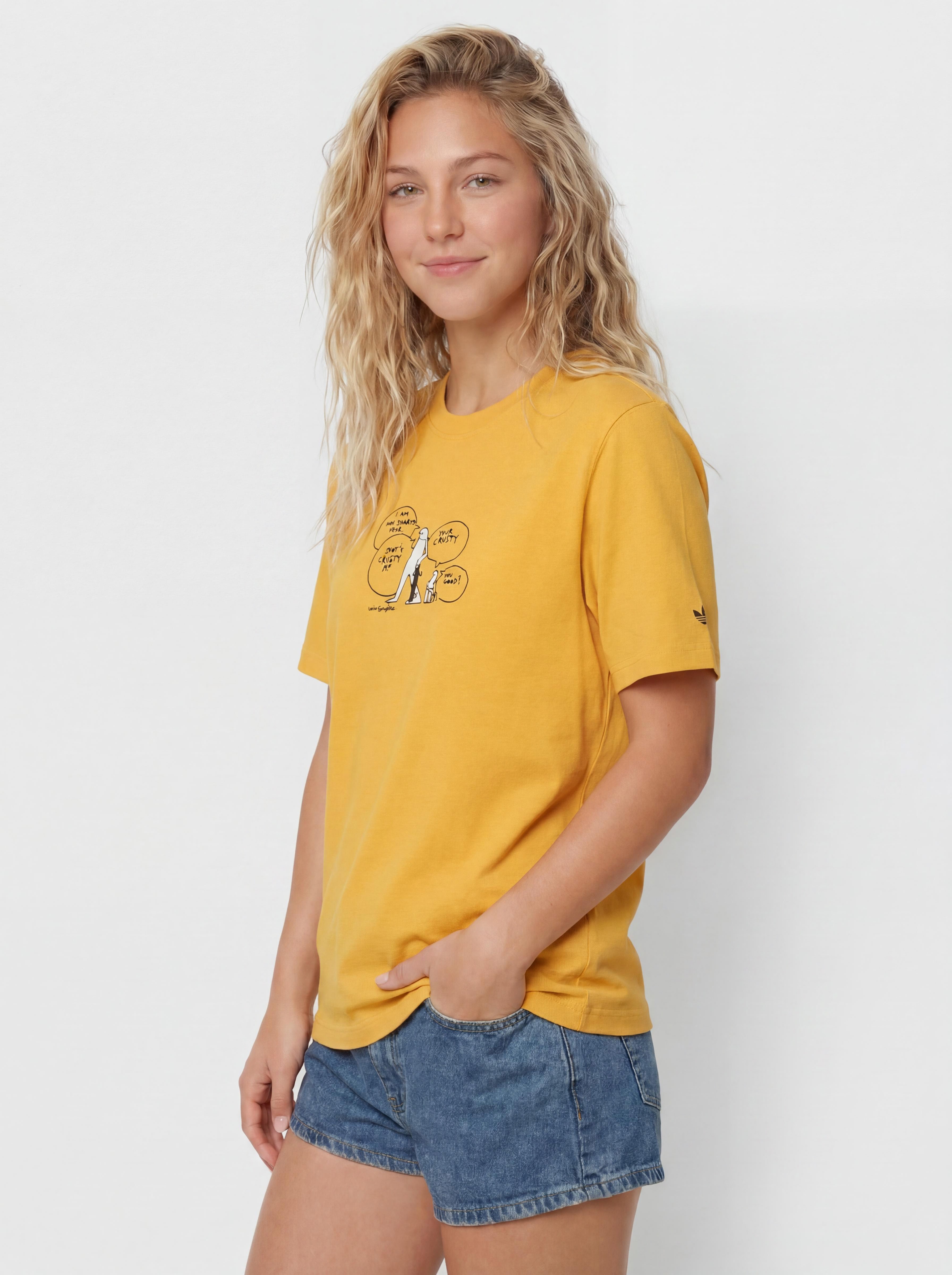 adidas Gonz Crusty T-Shirt (preyel/black)