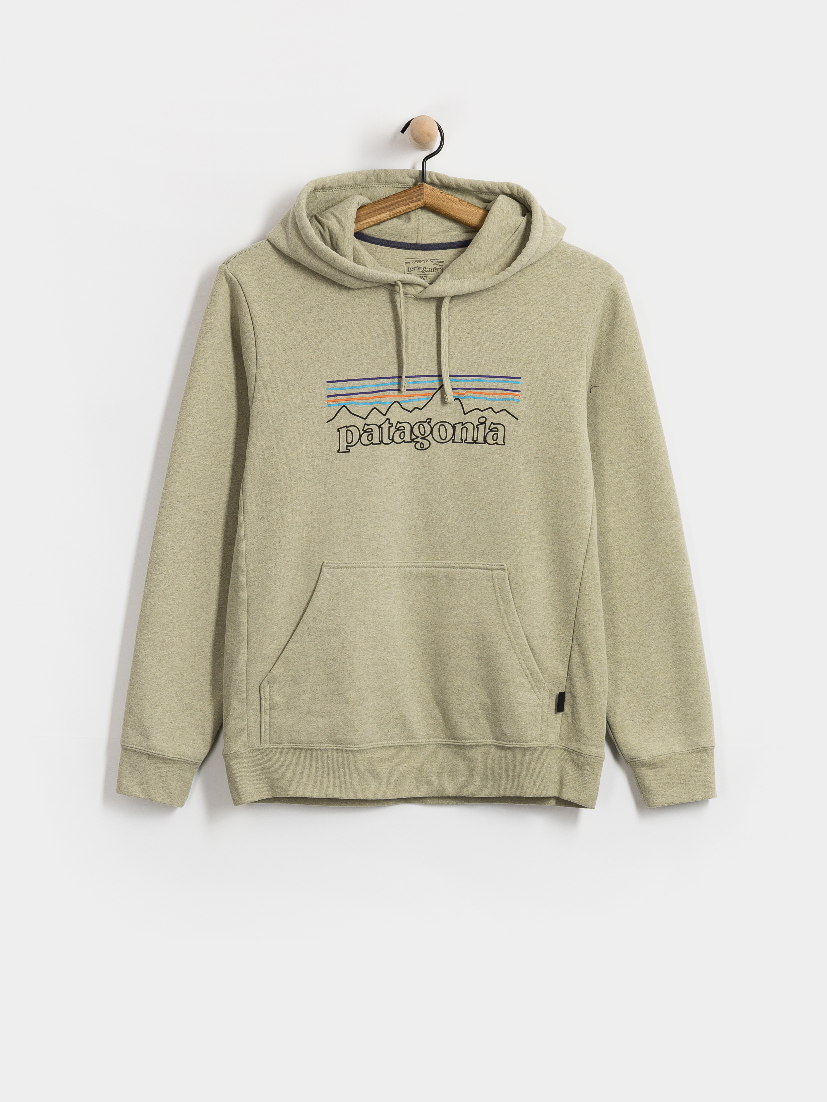 Patagonia P 6 Logo Uprisal HD Hoodie (p 6 outline/gumtree green)