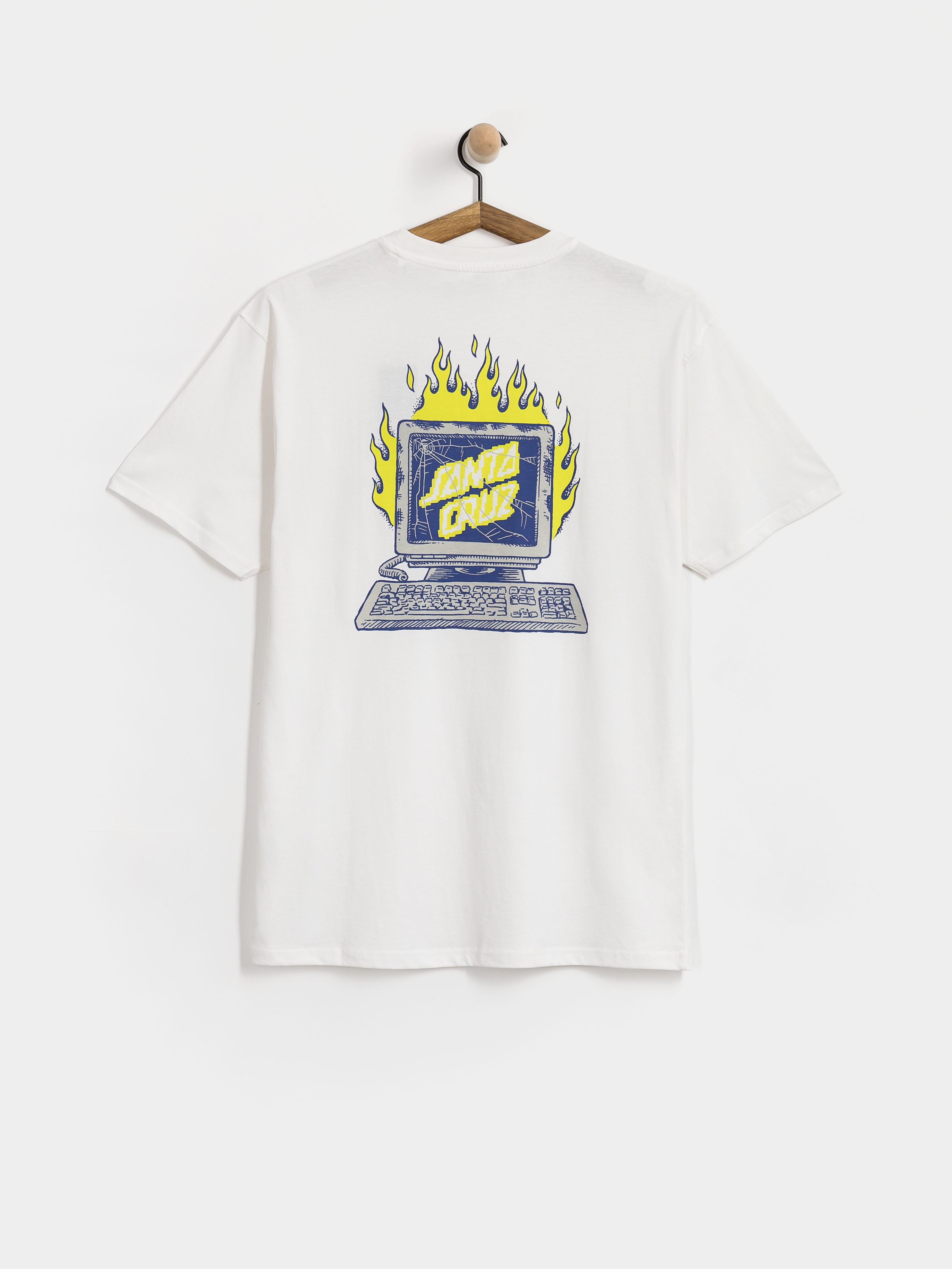Santa Cruz Self Destruct T-Shirt (white)