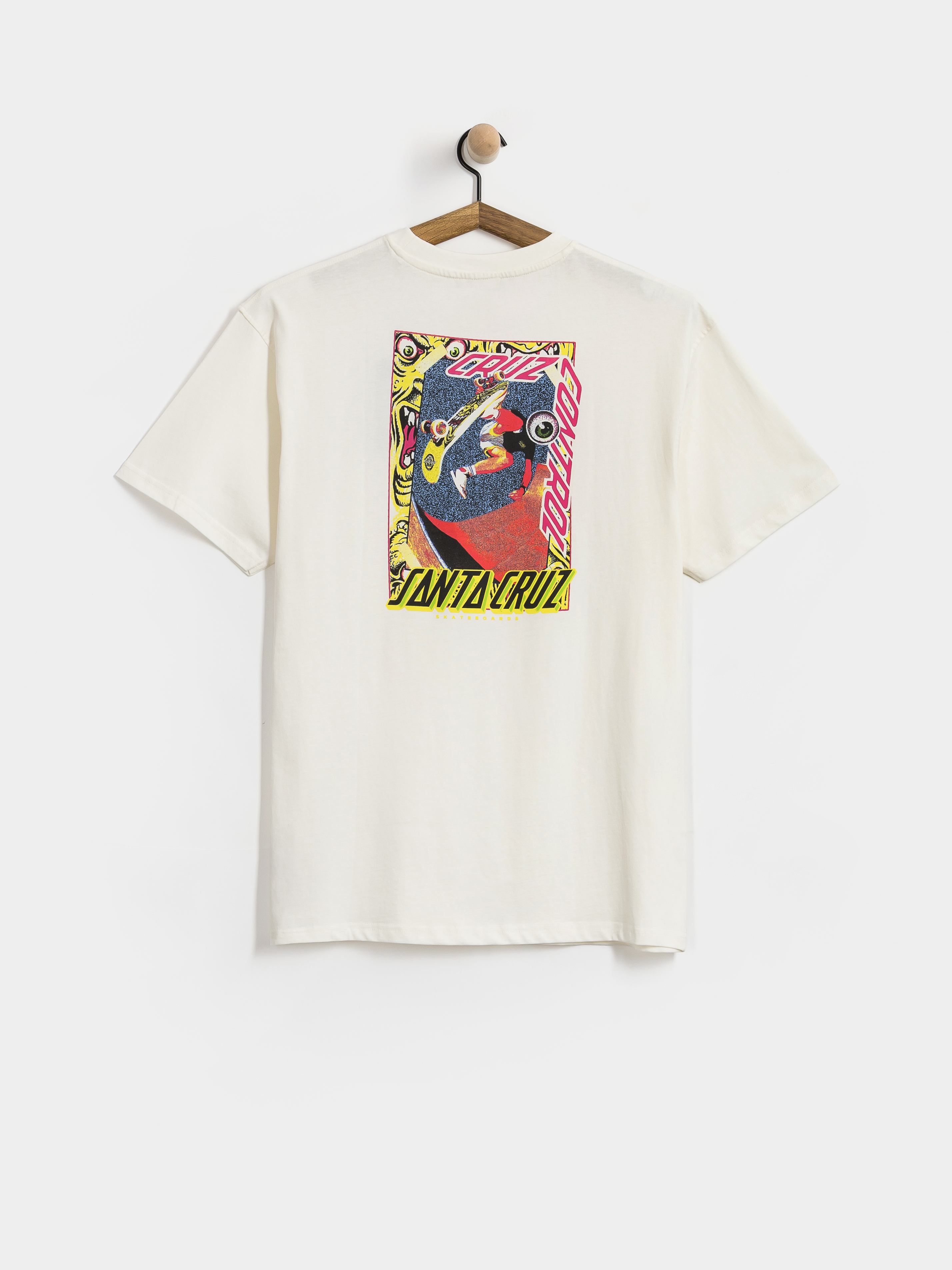 Santa Cruz Roskopp Cruz Control T-Shirt (unbleached cotton)