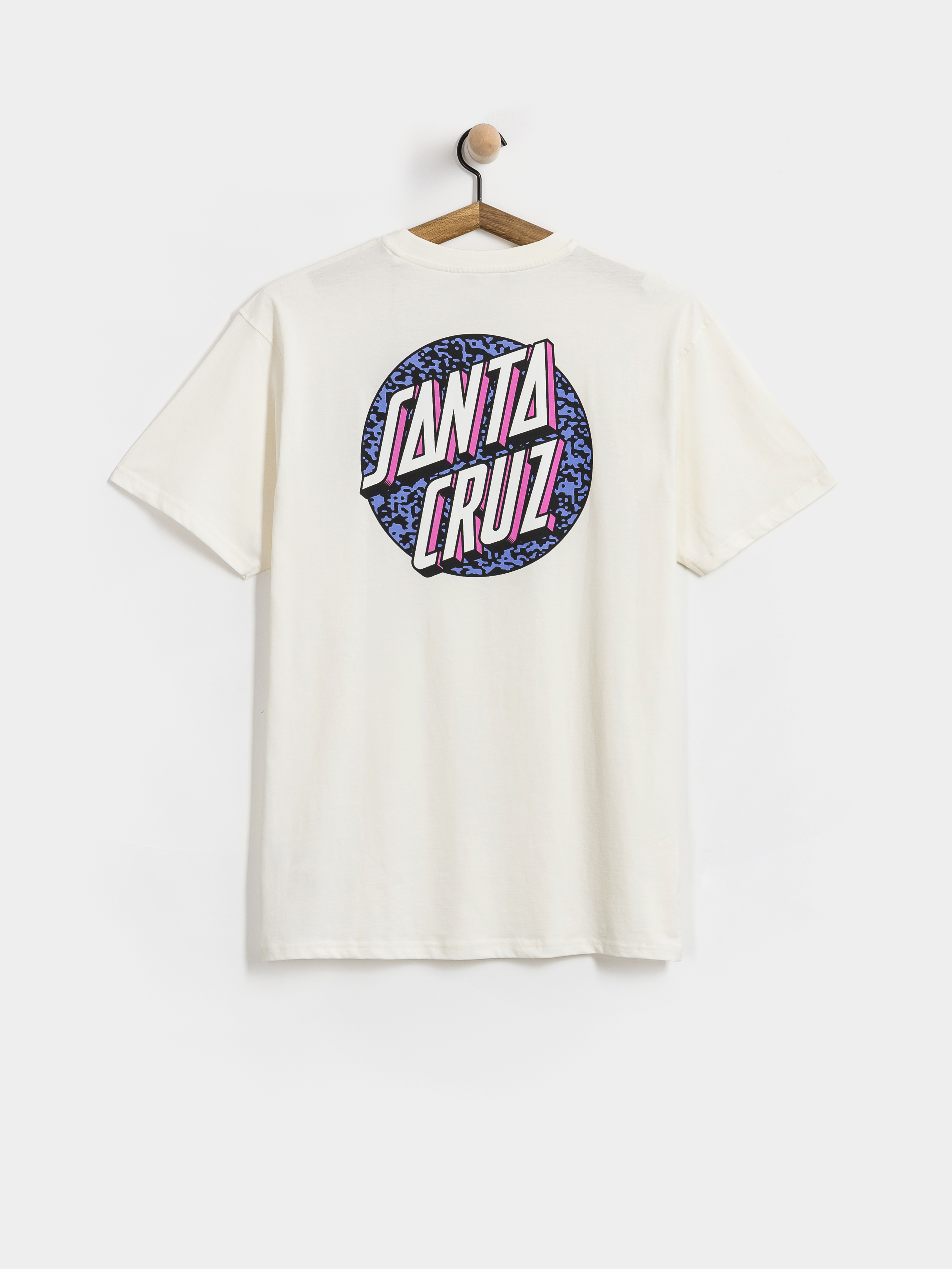 Santa Cruz Control Dot T-Shirt (unbleached cotton)