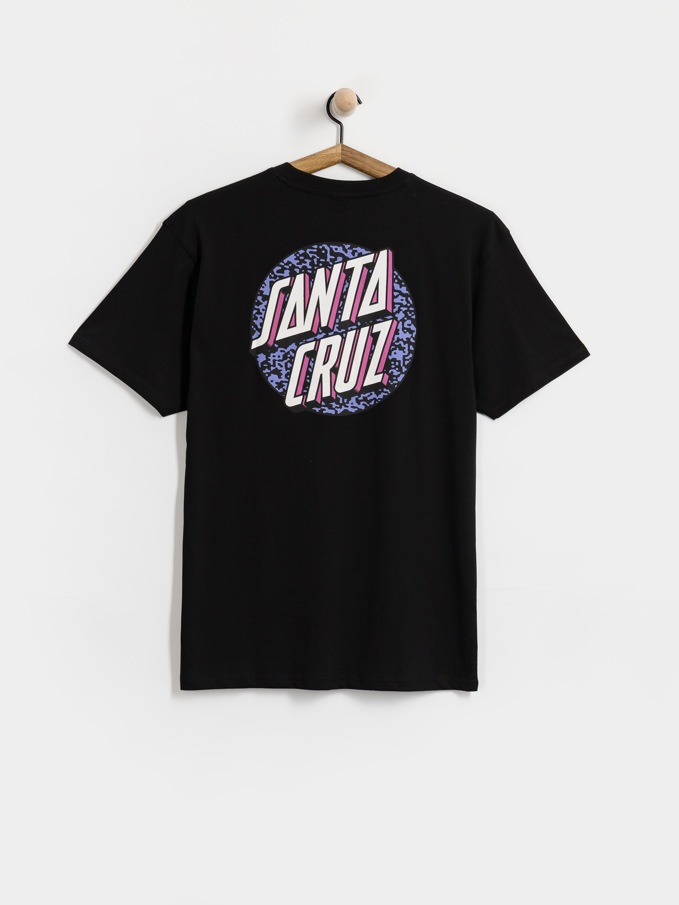 Santa Cruz Control Dot T-Shirt (black)