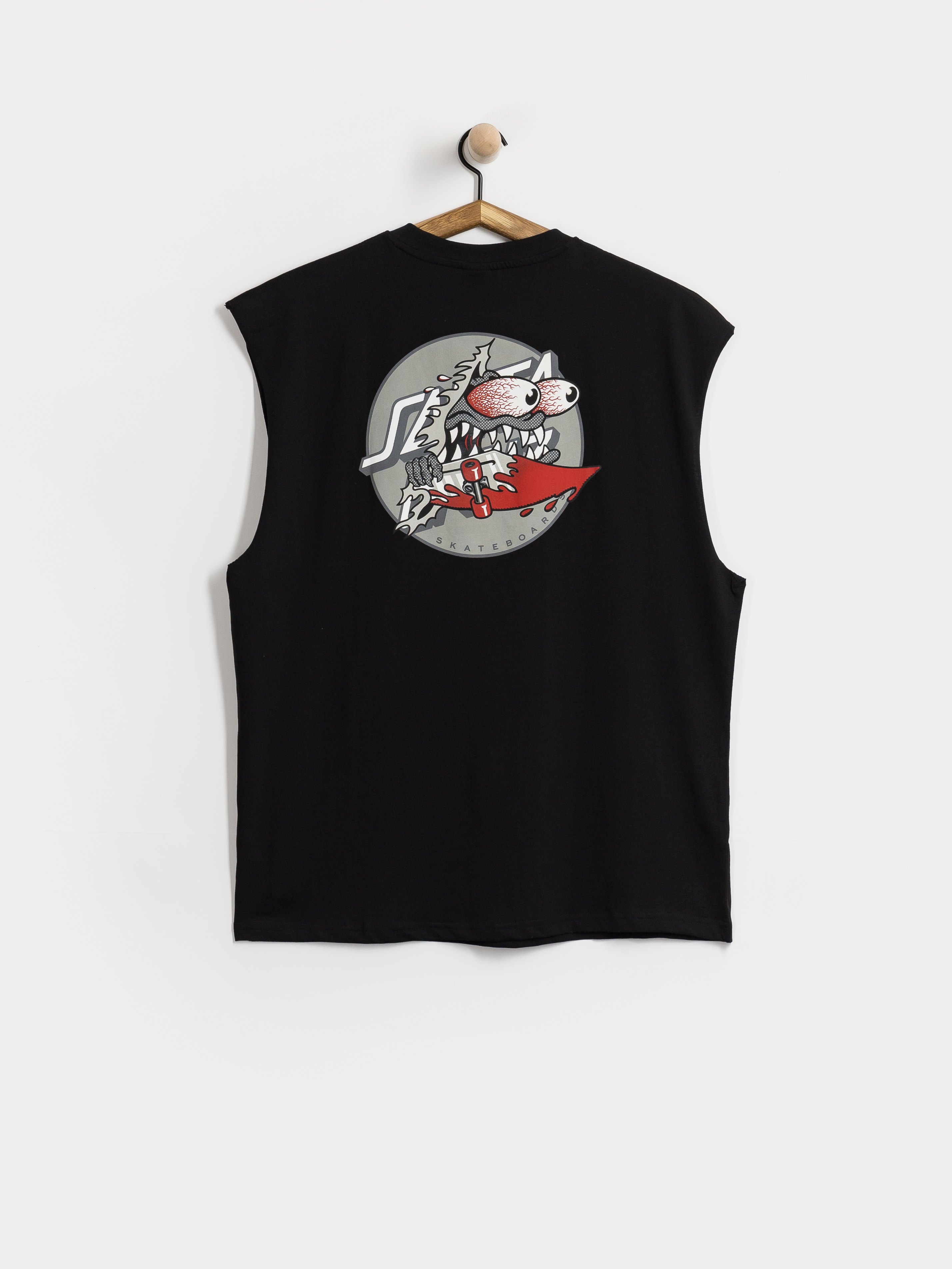 Santa Cruz Meek Slashed Dot Vest Tank top (black)