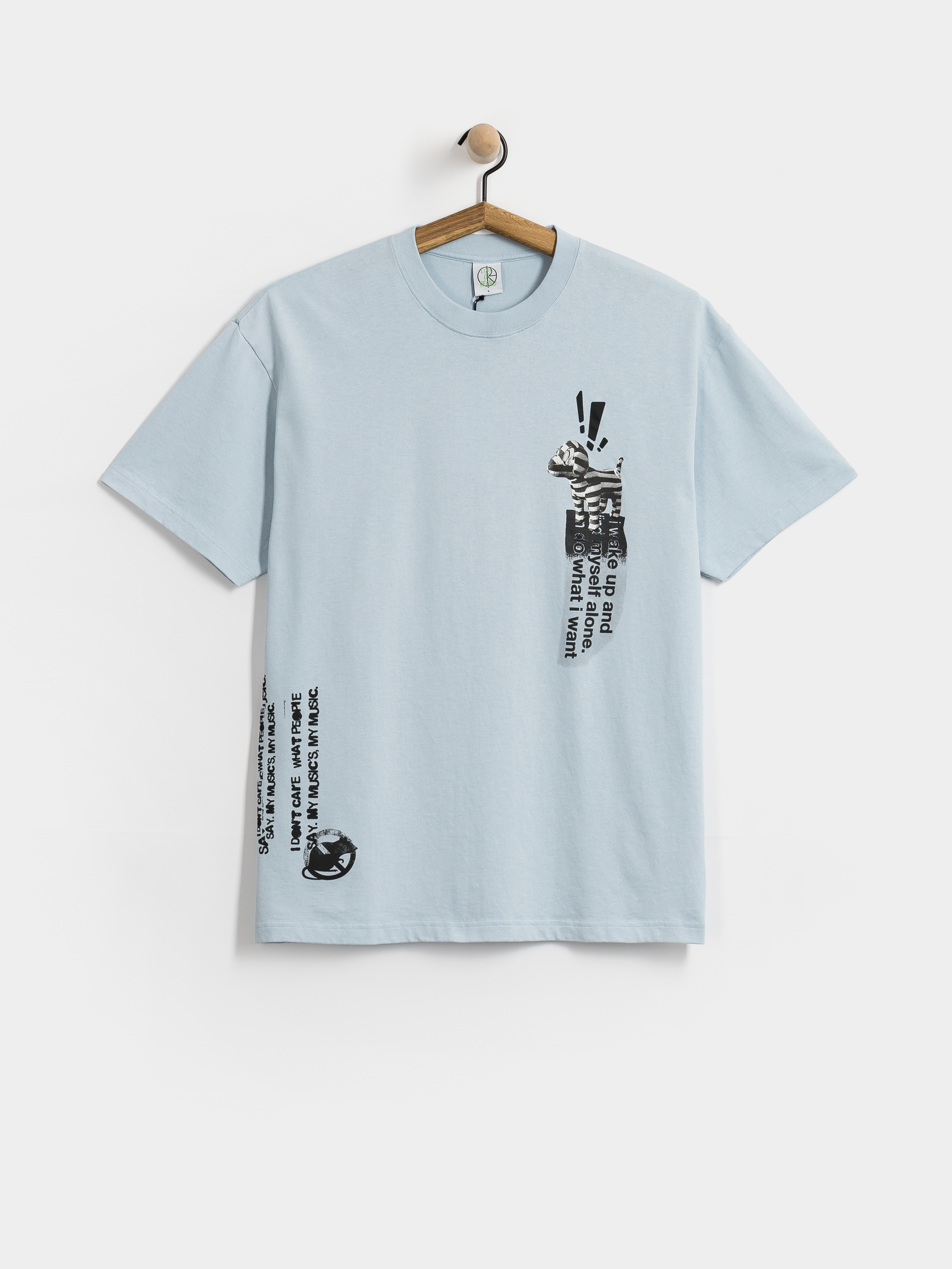 Polar Skate My Music T-Shirt (light blue)