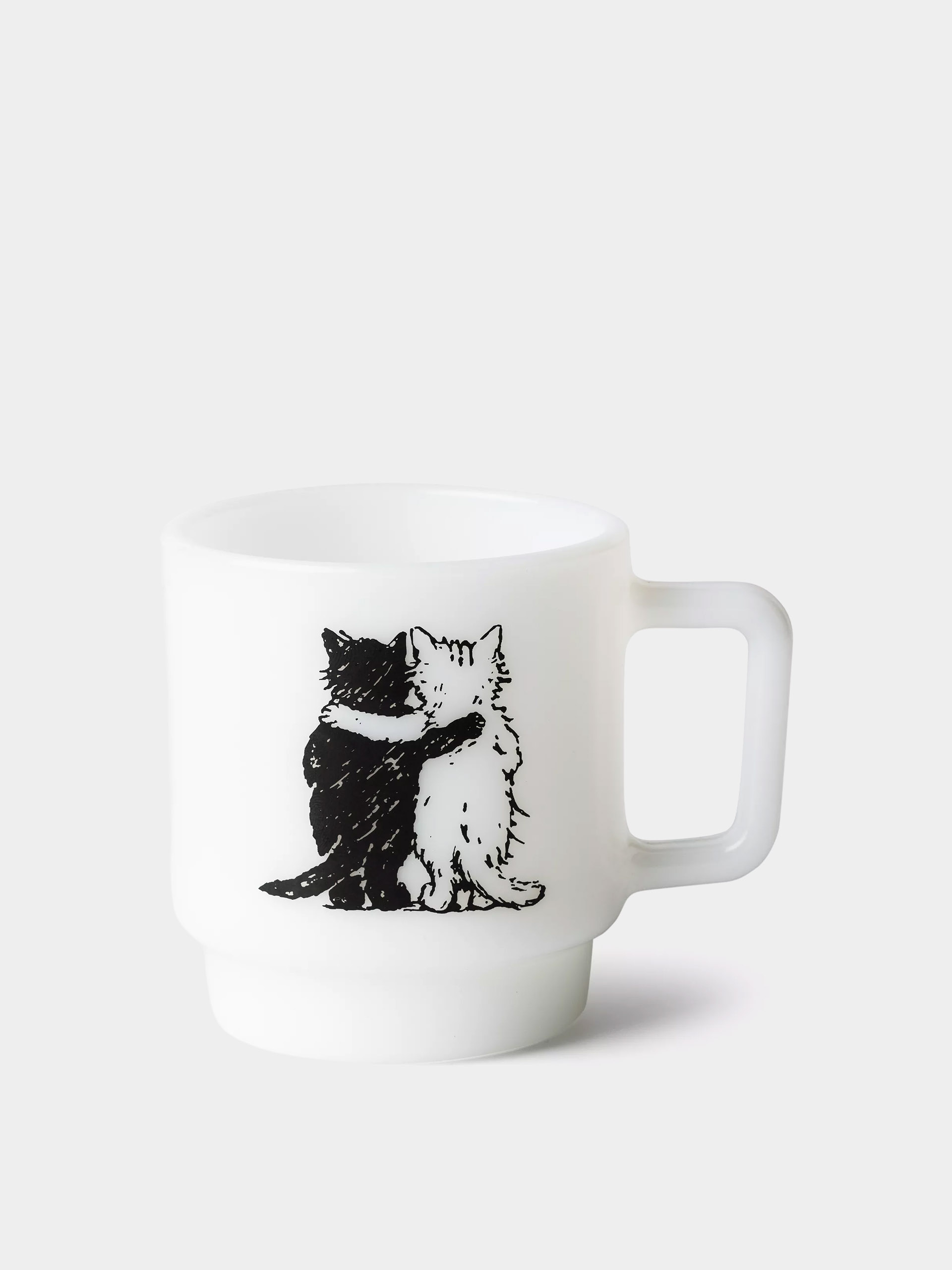 Carhartt WIP Becher Hugging Cats (white)
