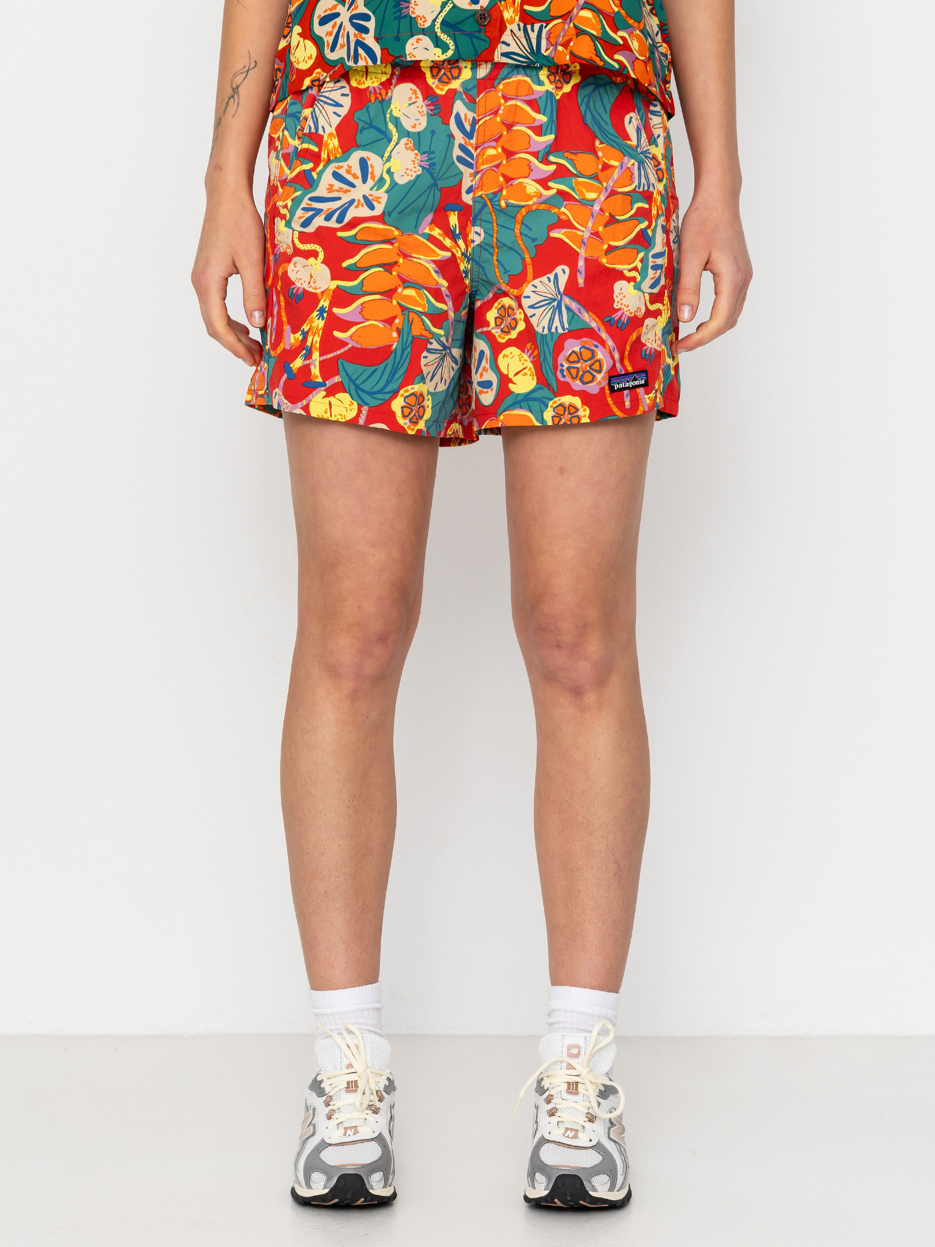 Patagonia Shorts Baggies 5in Wmn (tropiclimb/hot ember)