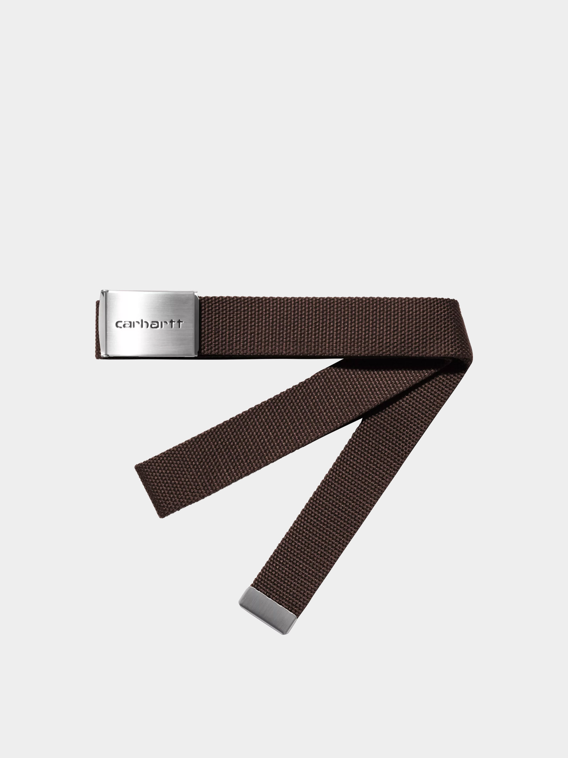 Carhartt WIP Gürtel Clip Chrome (tobacco)