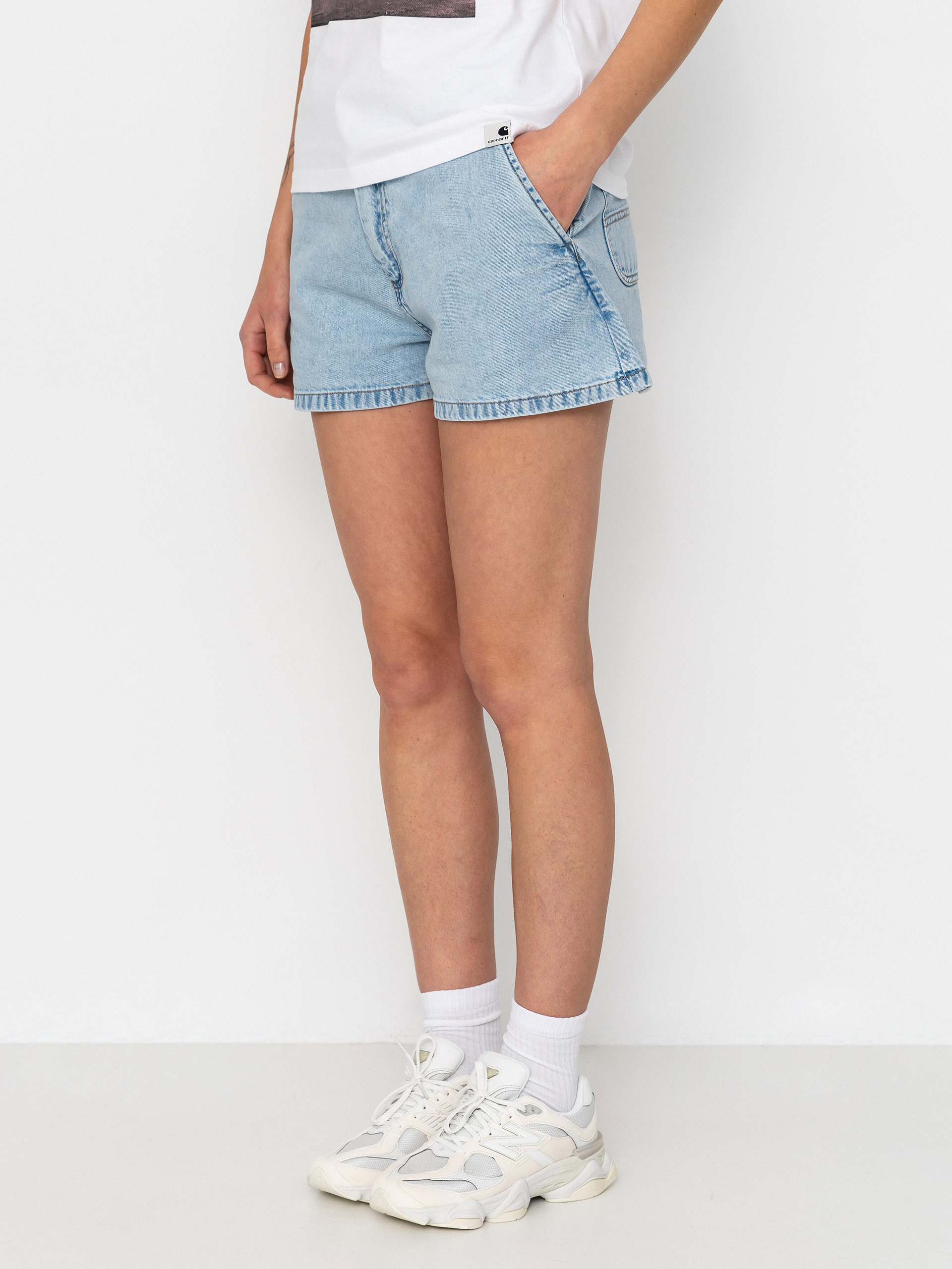Carhartt WIP Shorts Lova Wmn (blue stone bleached)
