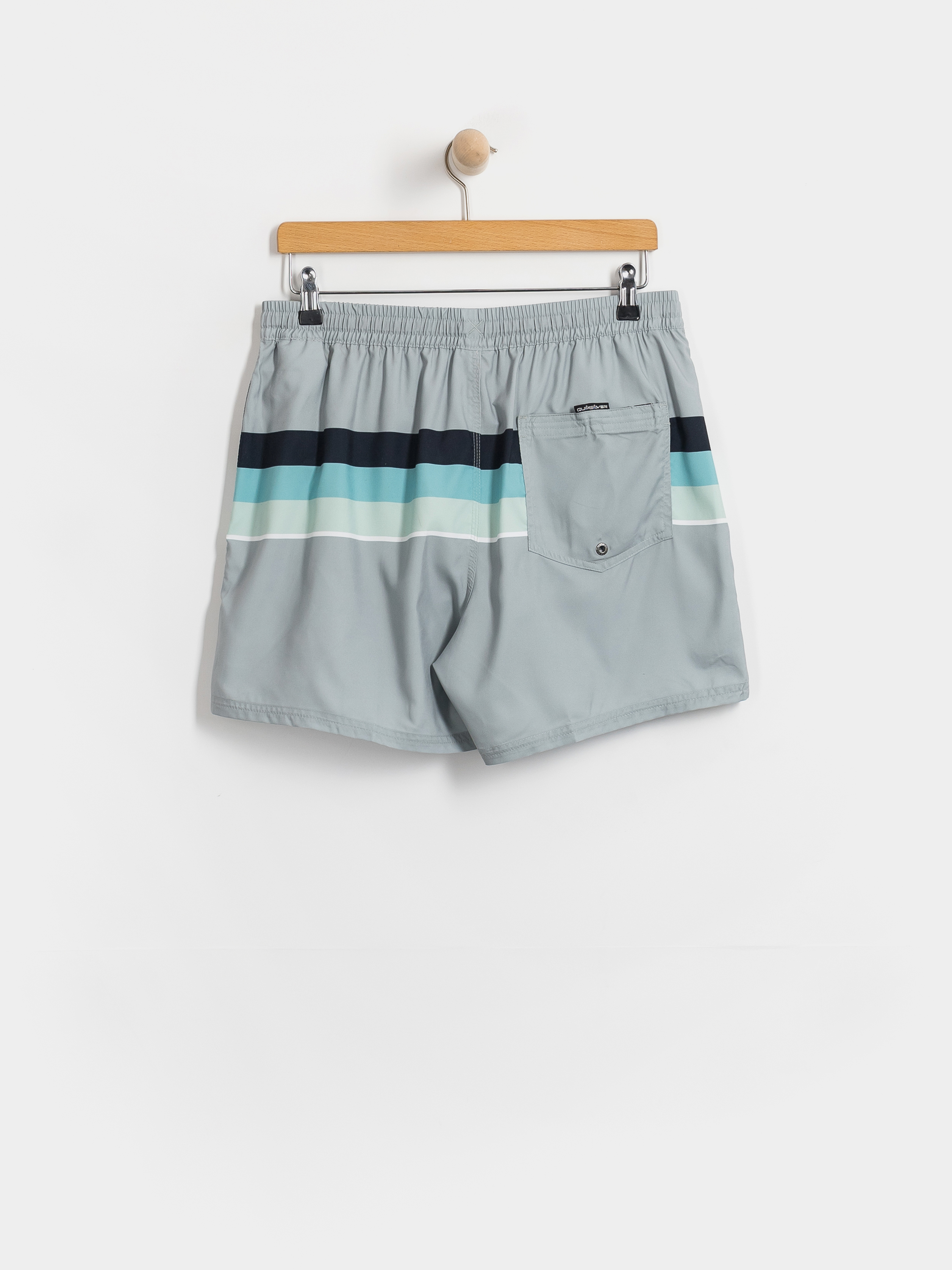 Quiksilver Everyday Printed Volley 15 Boardshorts (quarry outside stripe)