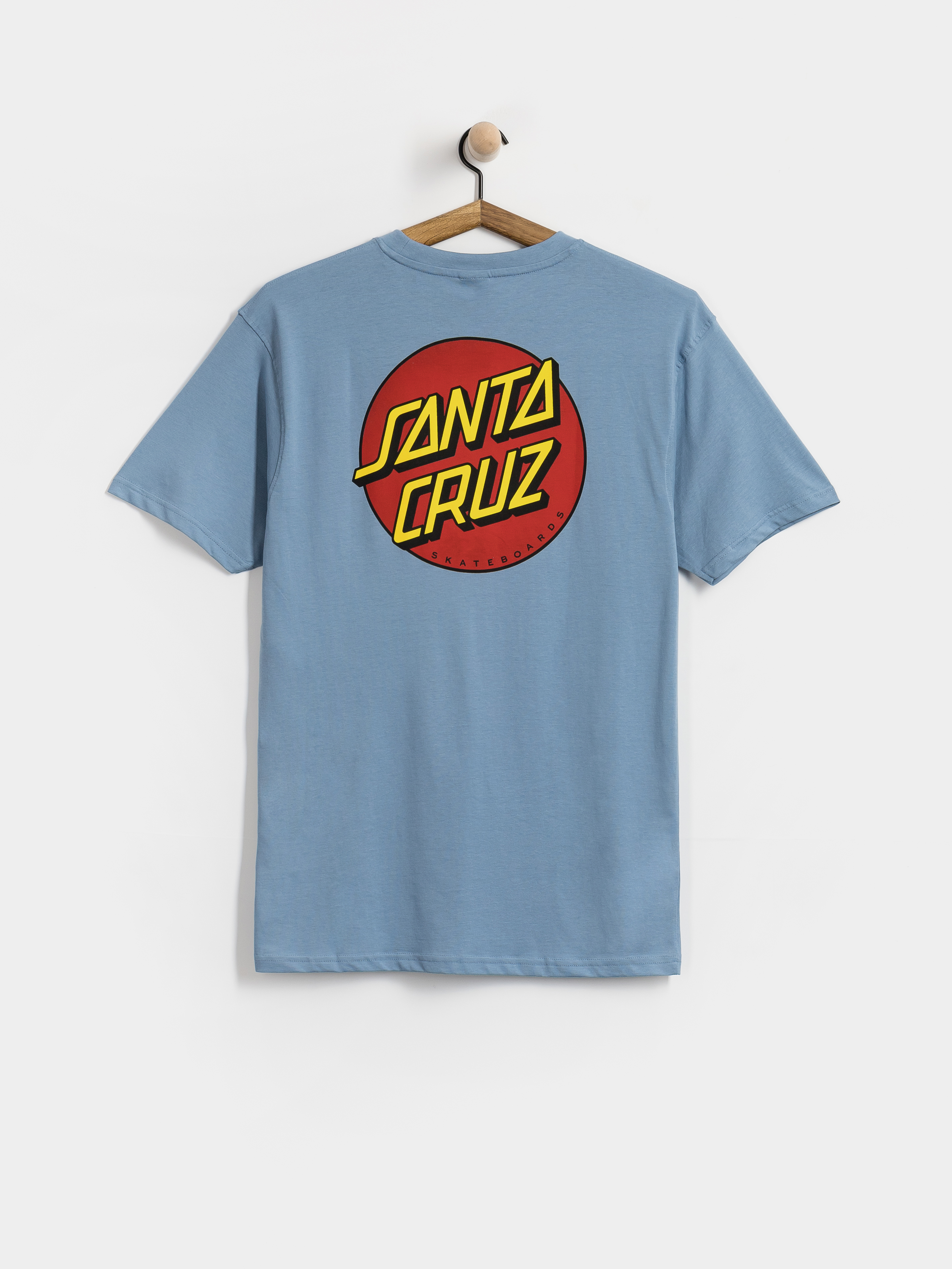 Santa Cruz T-Shirt Classic Dot Chest - blue (faded denim)