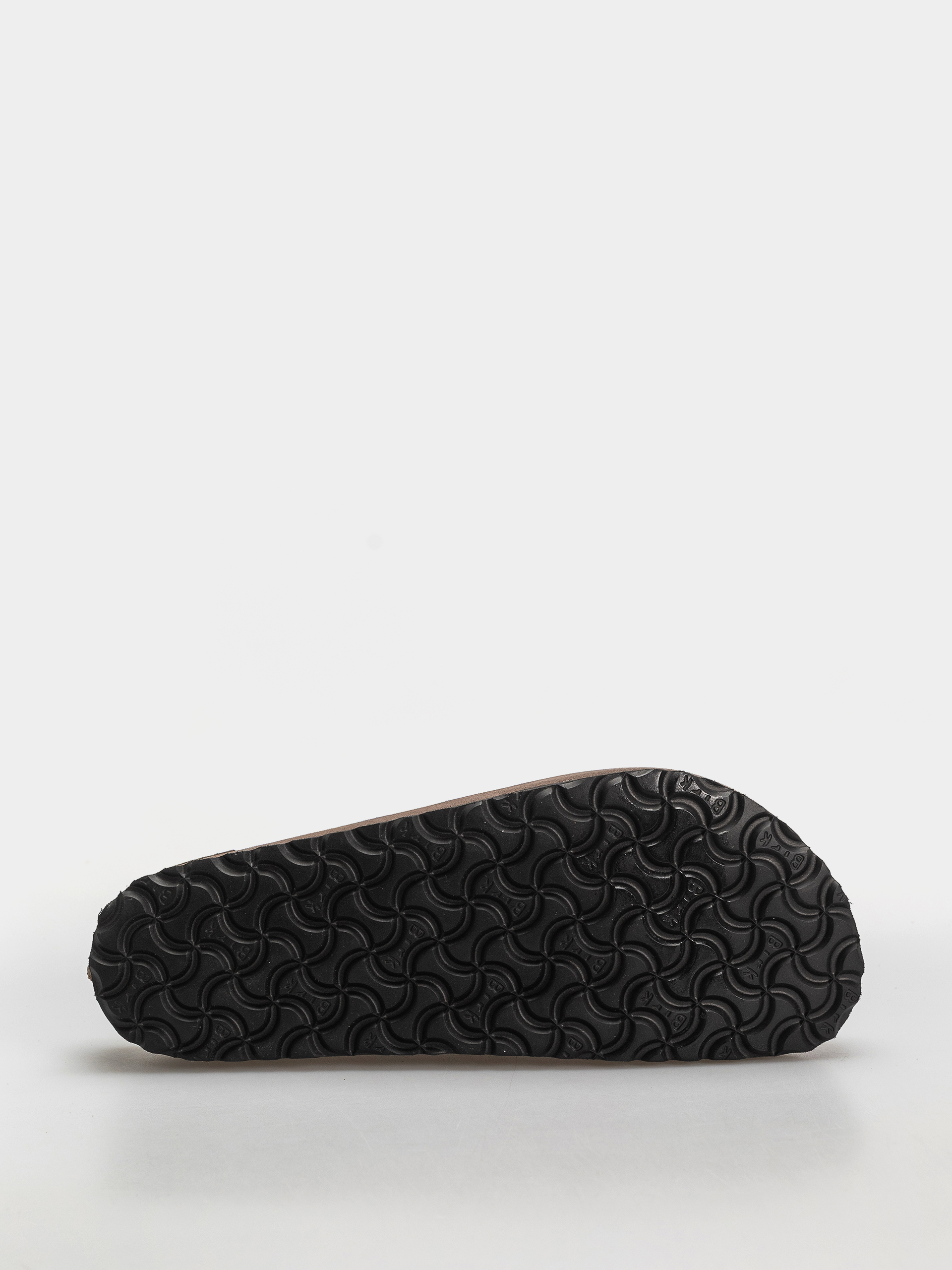 Birkenstock Naples Wrapped Suede Leather Regular Flip-flops (concrete gray)