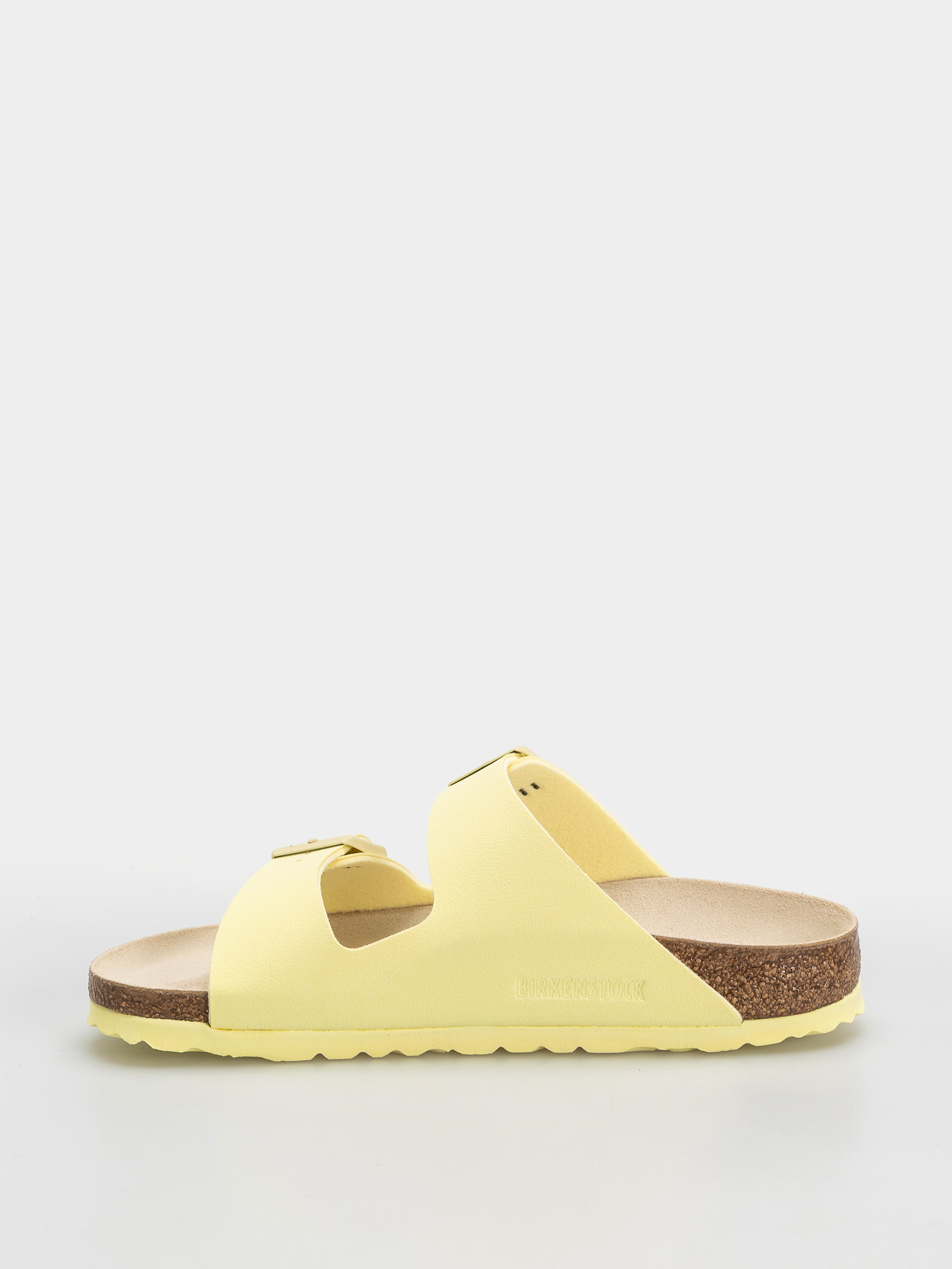 Birkenstock Arizona Birko Flor Nubuk Narrow Flip Flops (popcorn)