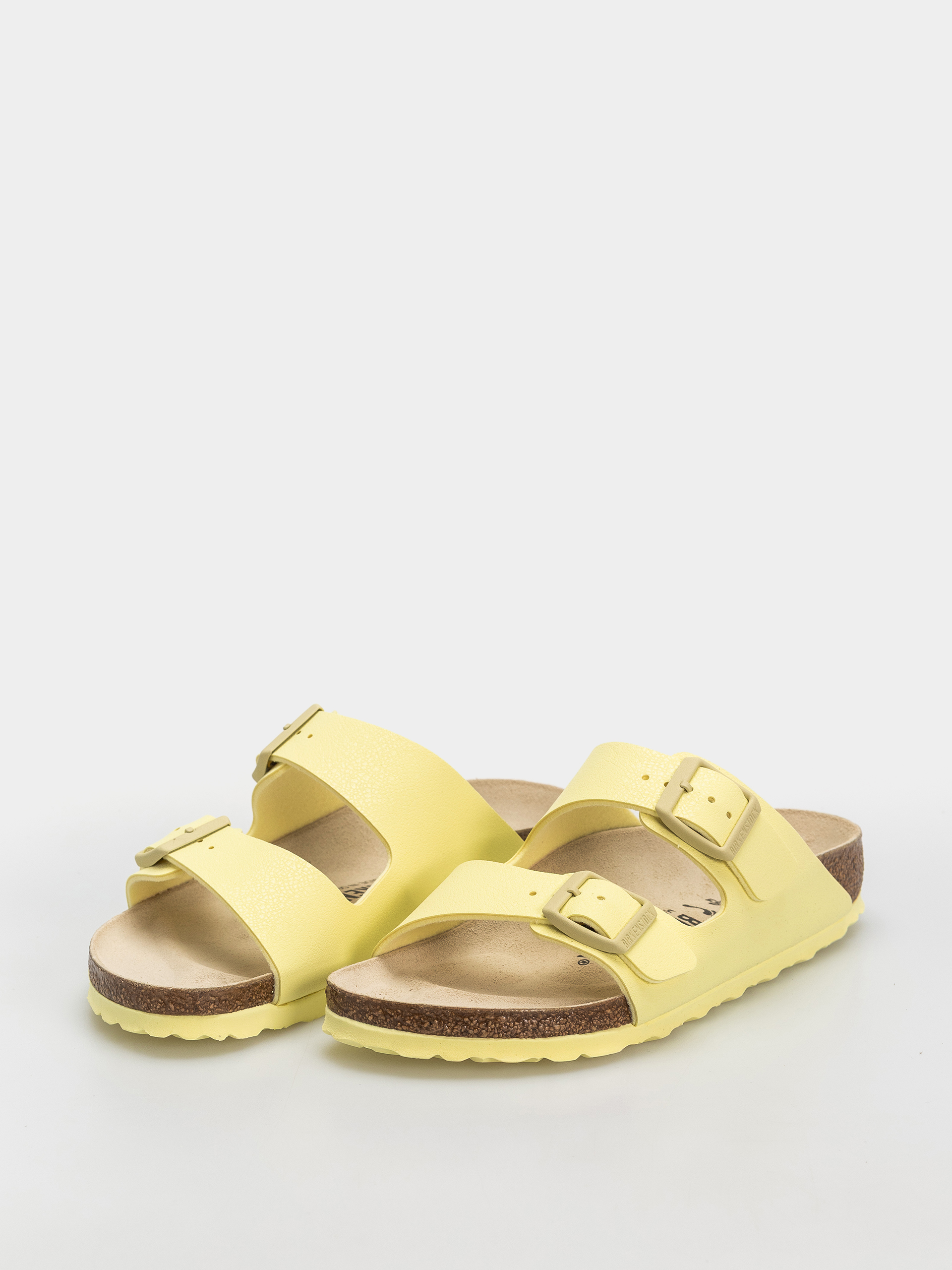 Birkenstock Arizona Birko Flor Nubuk Narrow Flip-flops (popcorn)