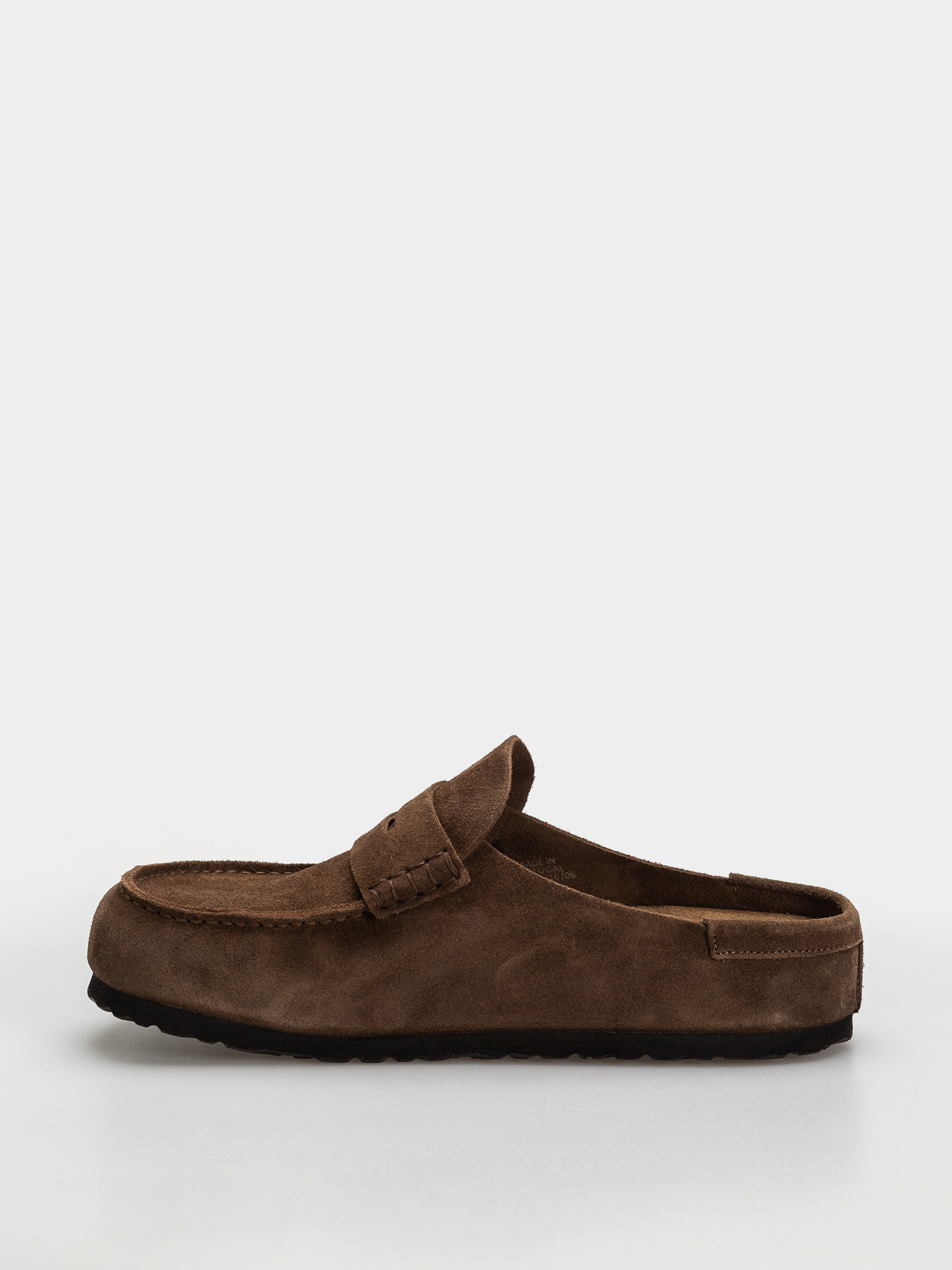 Birkenstock Naples Wrapped Suede Leather Regular Flip-flops (carafe)