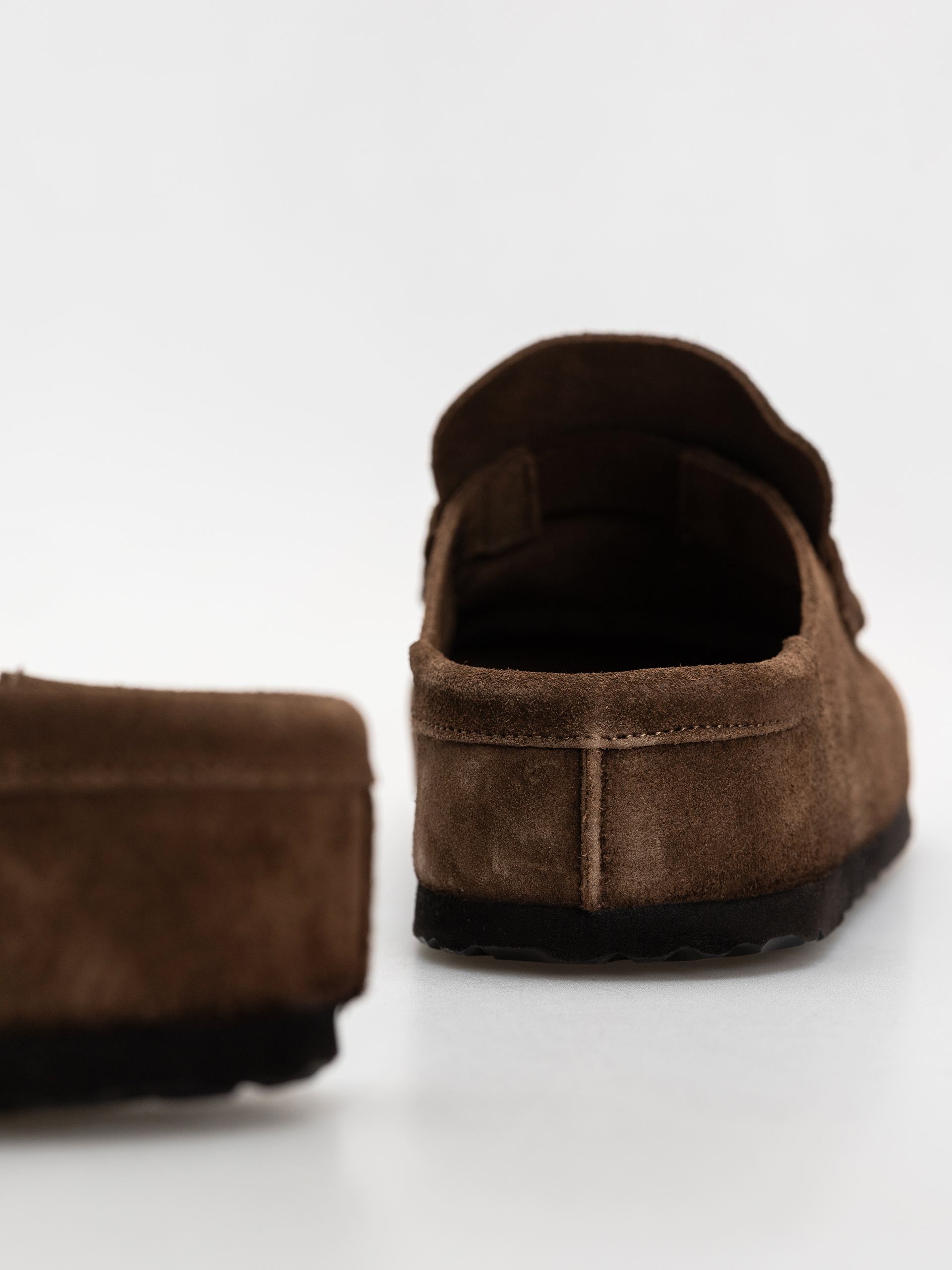 Birkenstock Naples Wrapped Suede Leather Regular Flip Flops (carafe)