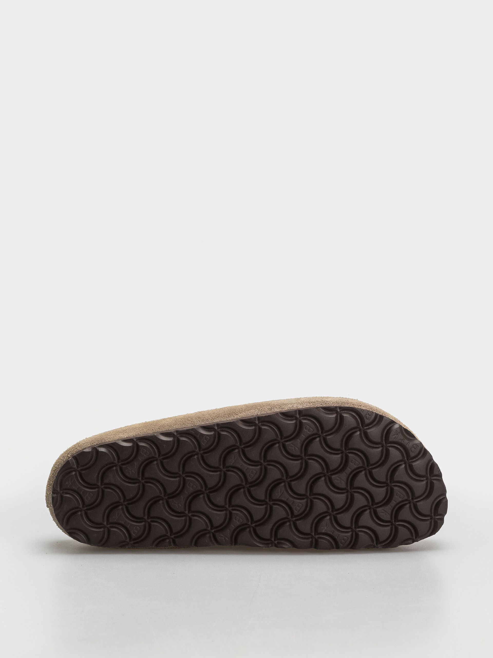 Birkenstock Amsterdam Wrapped Suede Leather Narrow Flip-flops (taupe)