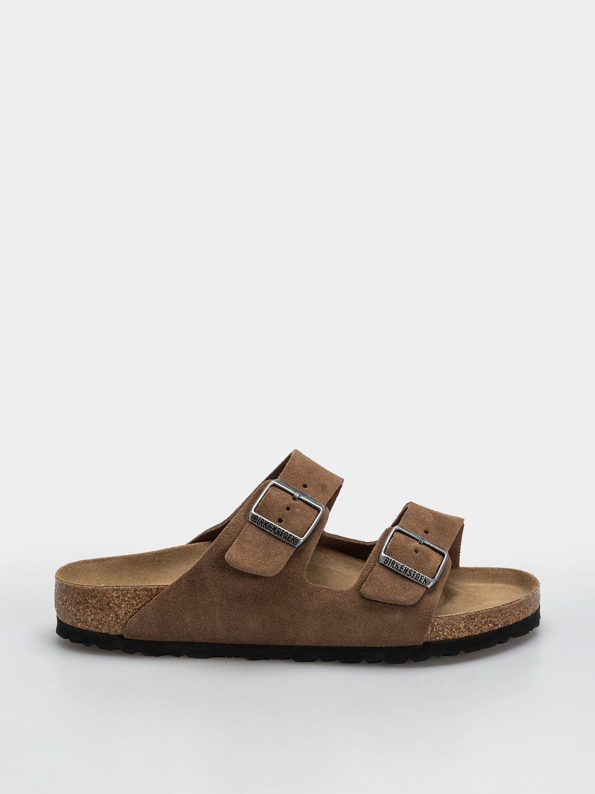Birkenstock Arizona Suede Leather Regular Flip-flops