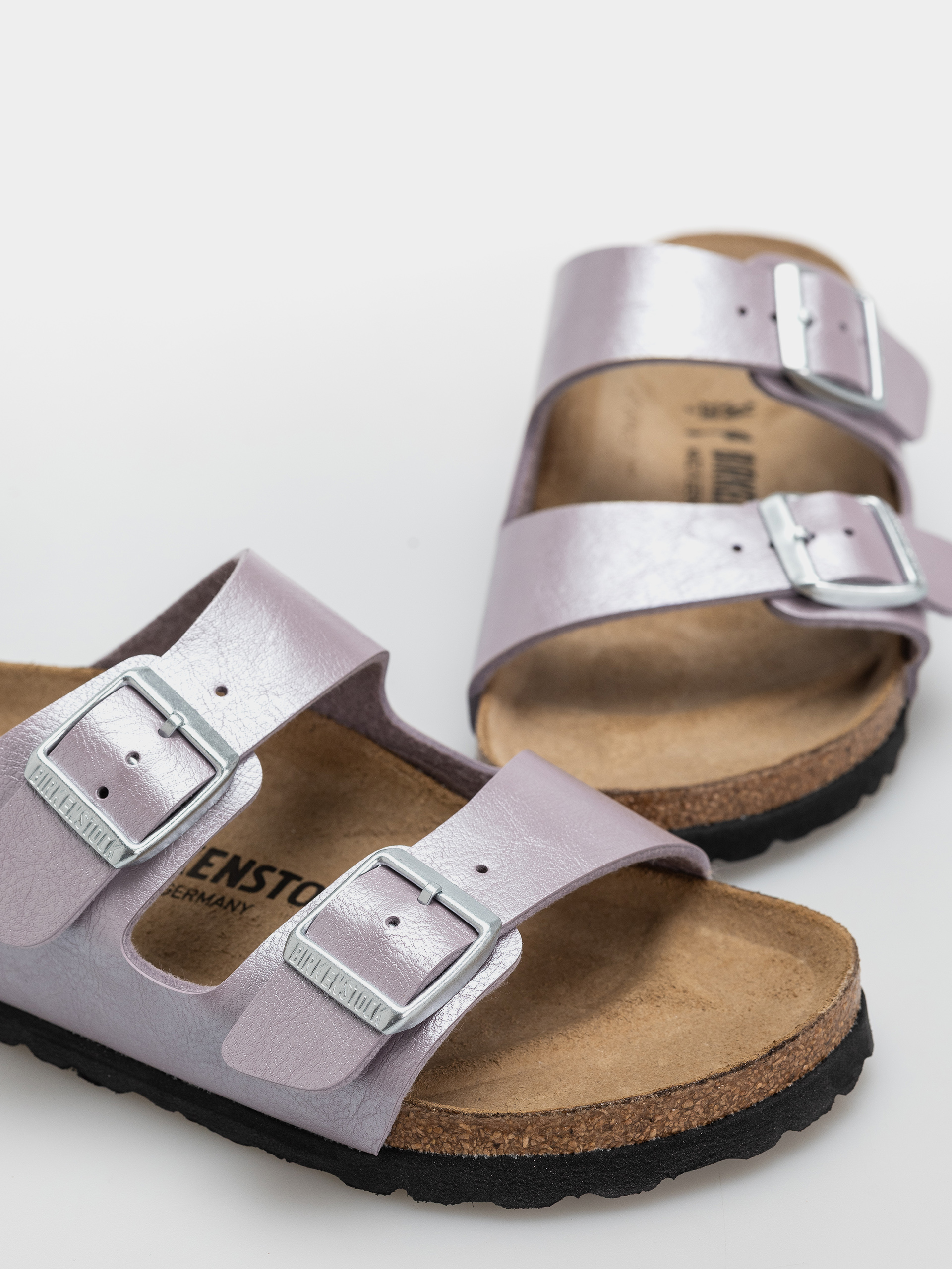 Birkenstock Arizona Birko Flor Narrow Wmn Flip-flops (graceful orchid)