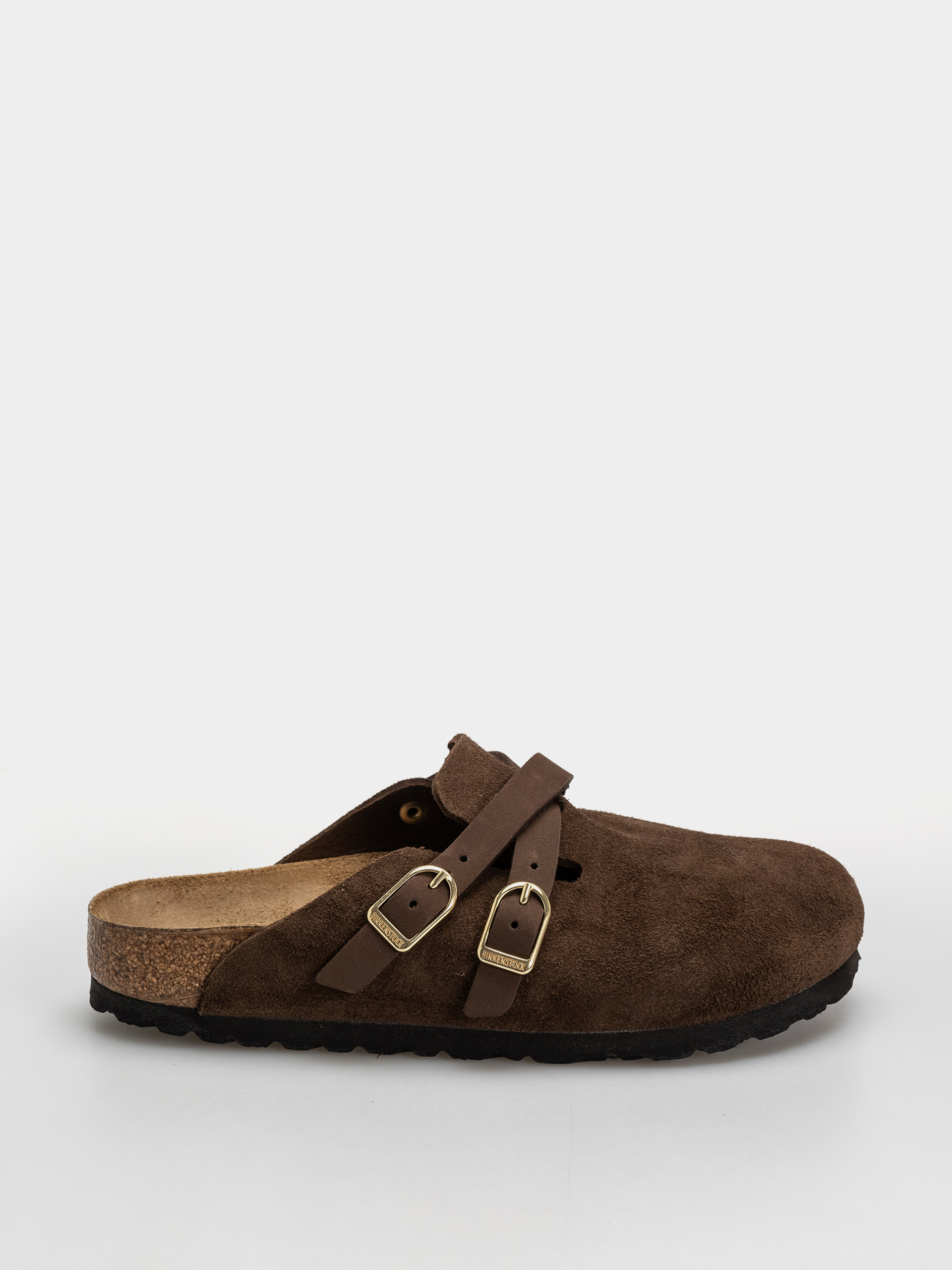 Birkenstock Blair Suede Leather Narrow Wmn Flip-flops - brown (carafe)