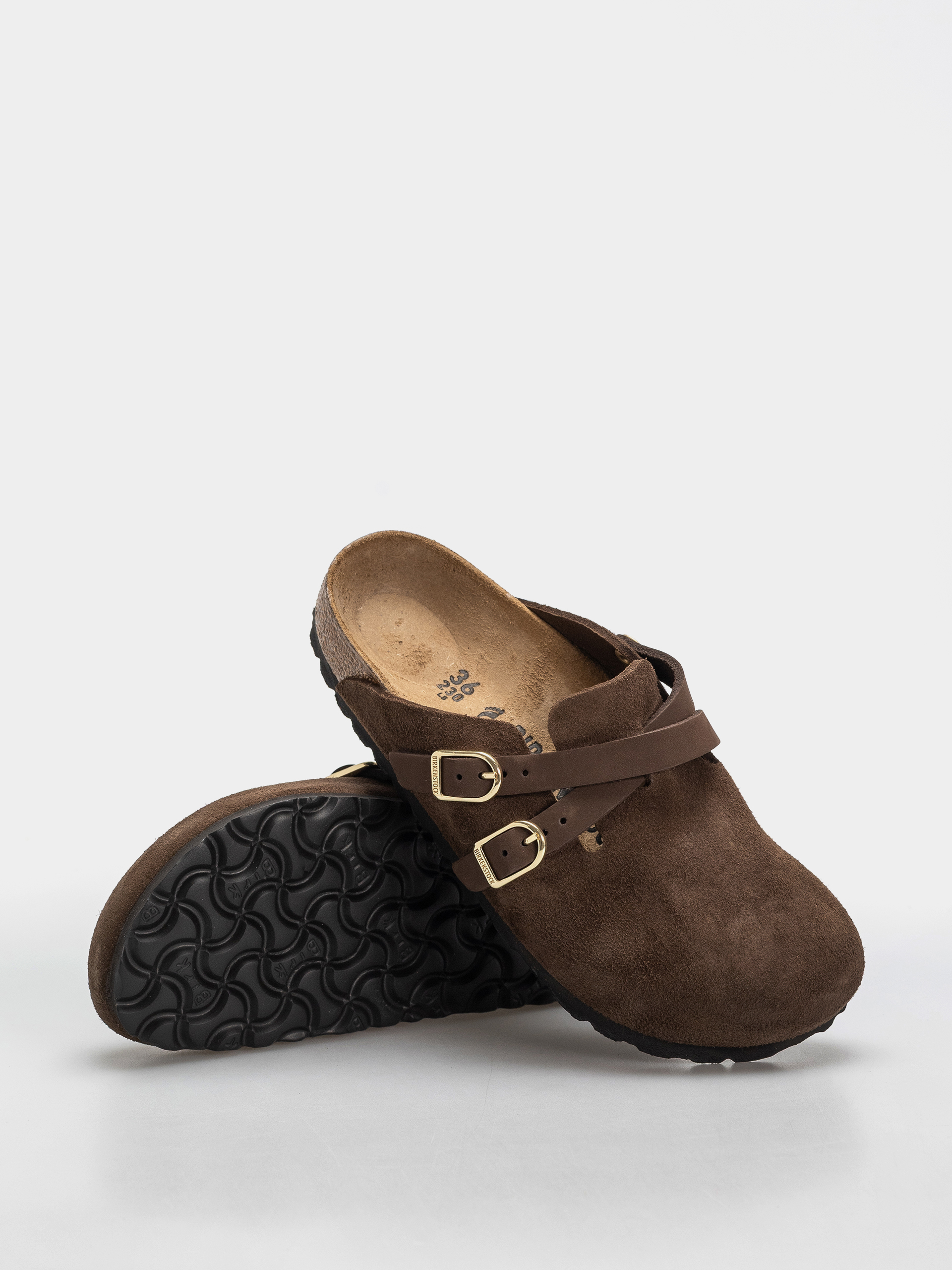 Birkenstock Blair Suede Leather Narrow Wmn Flip-flops (carafe)