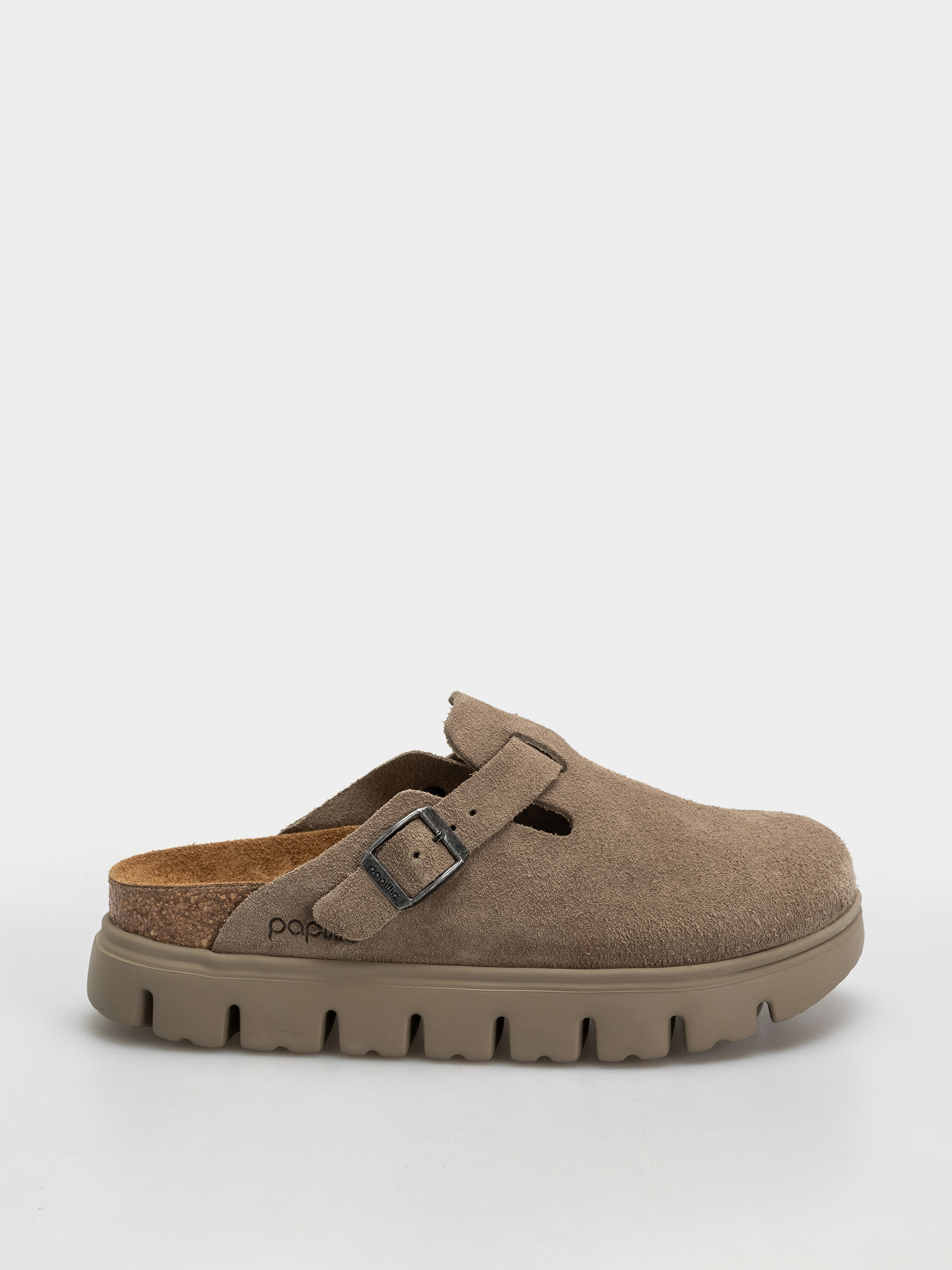 Birkenstock Blair Suede Leather Narrow Wmn Flip-flops - brown (carafe)