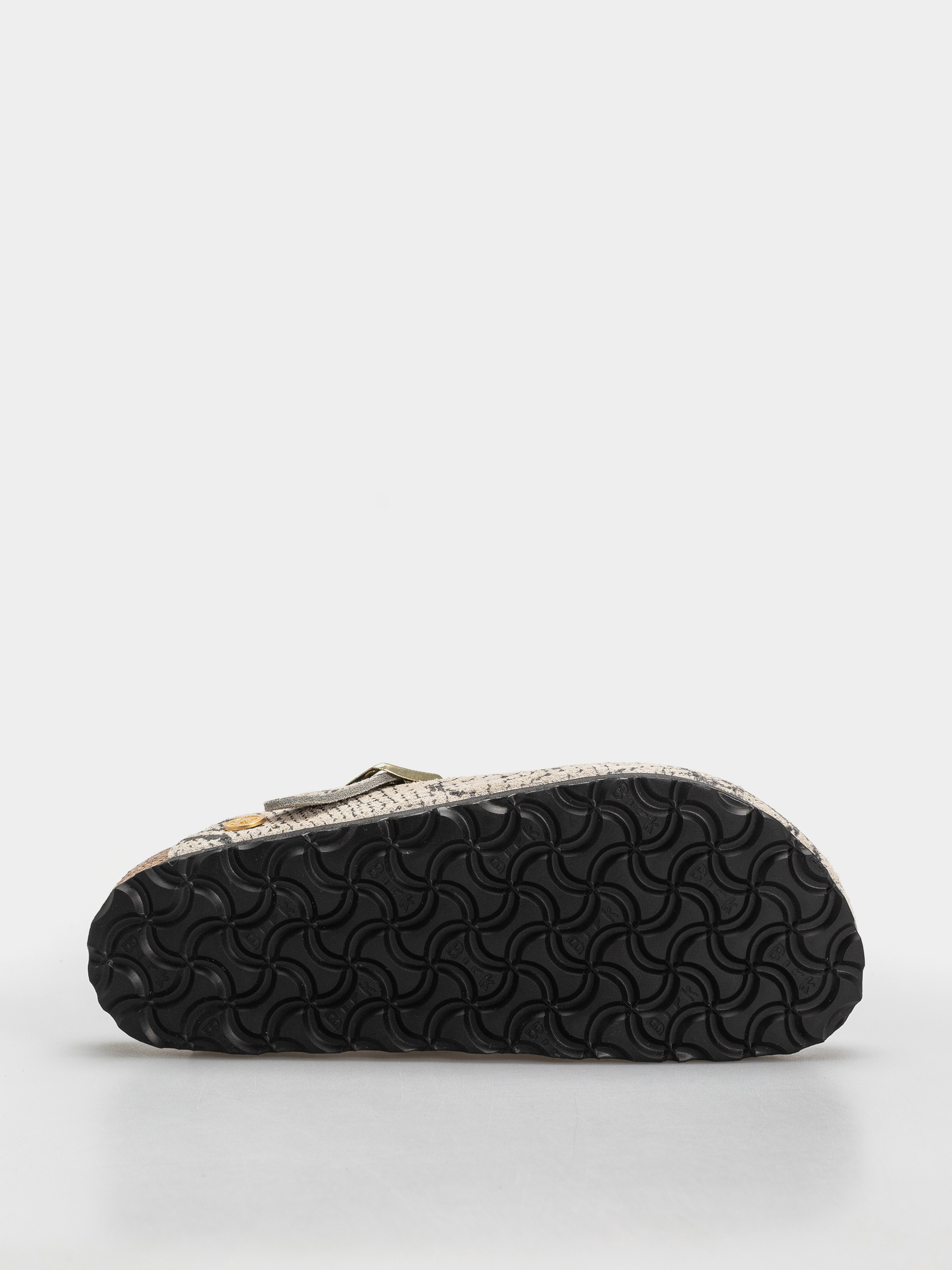Birkenstock Boston Rivet Logo Suede Leather Narrow Wmn Flip-flops (snake oyster)