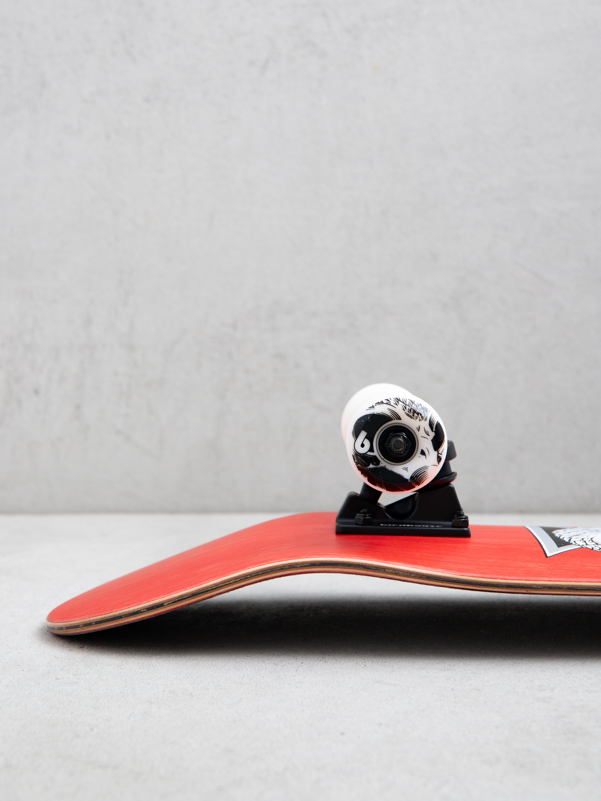 Birdhouse Skateboard Hawk Skull 2 (red)
