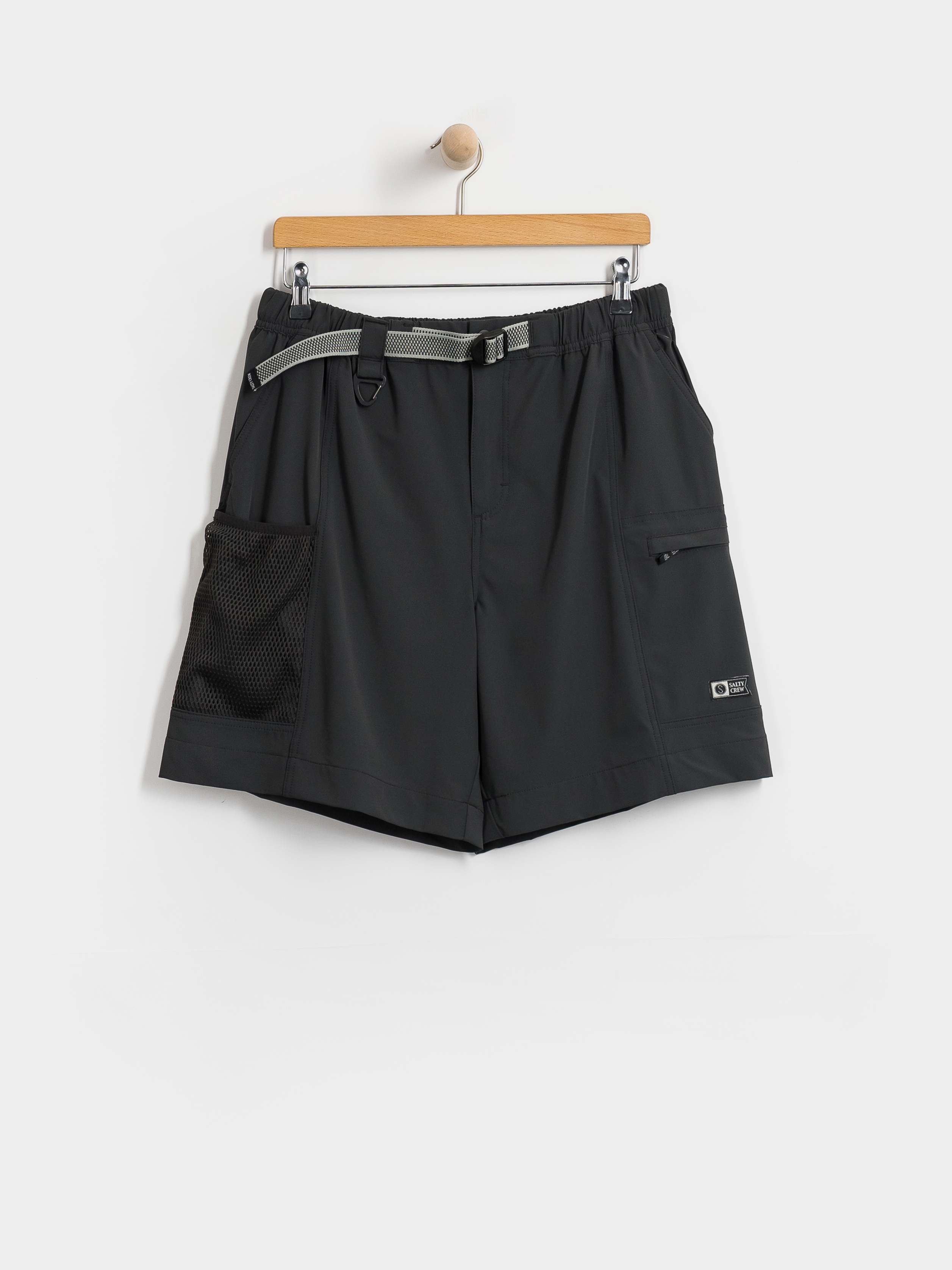 Salty Crew Net Walshort Shorts (pirate black)