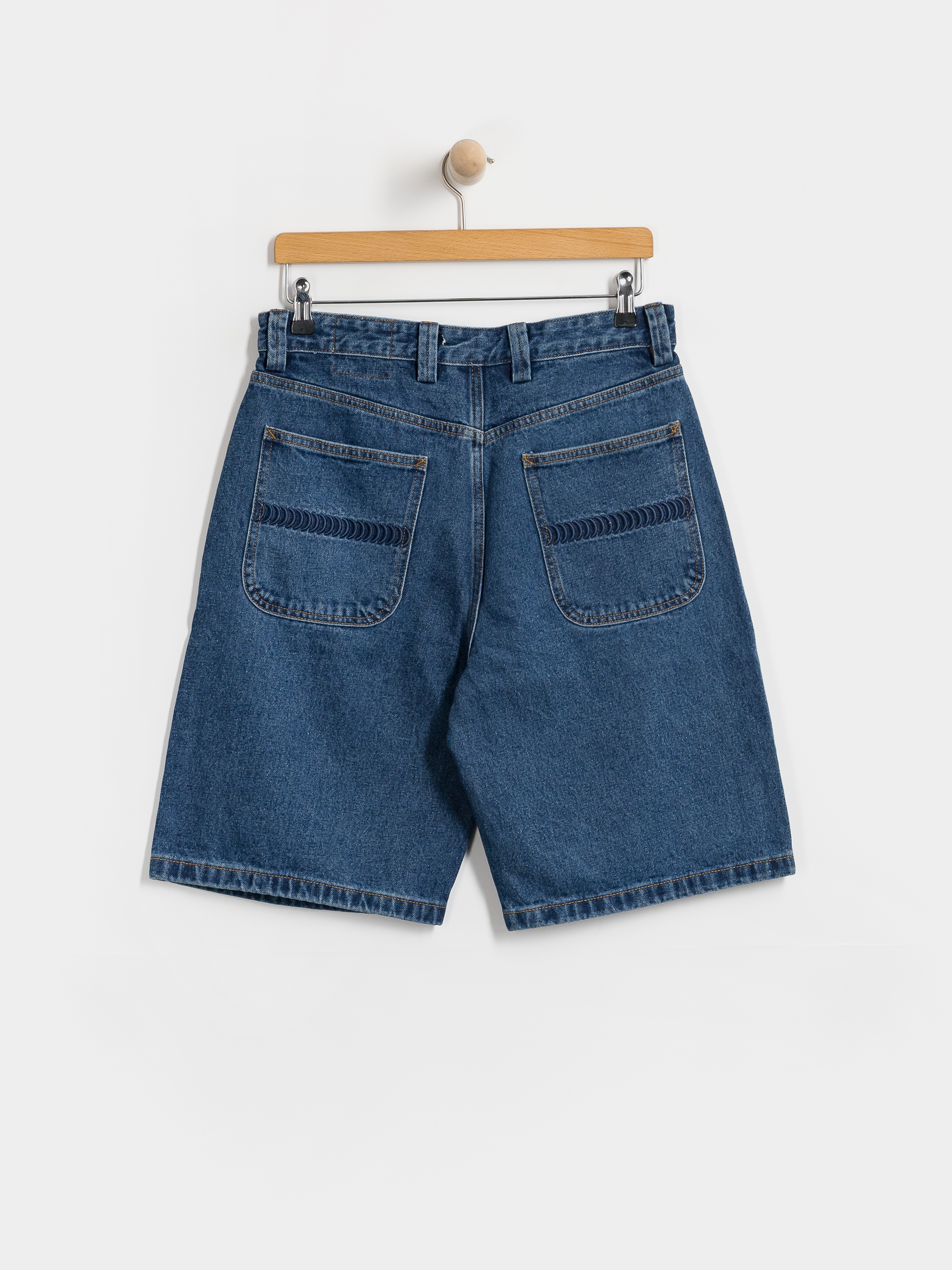 Spitfire Bighead Fill Denim Shorts (medium stone wash)