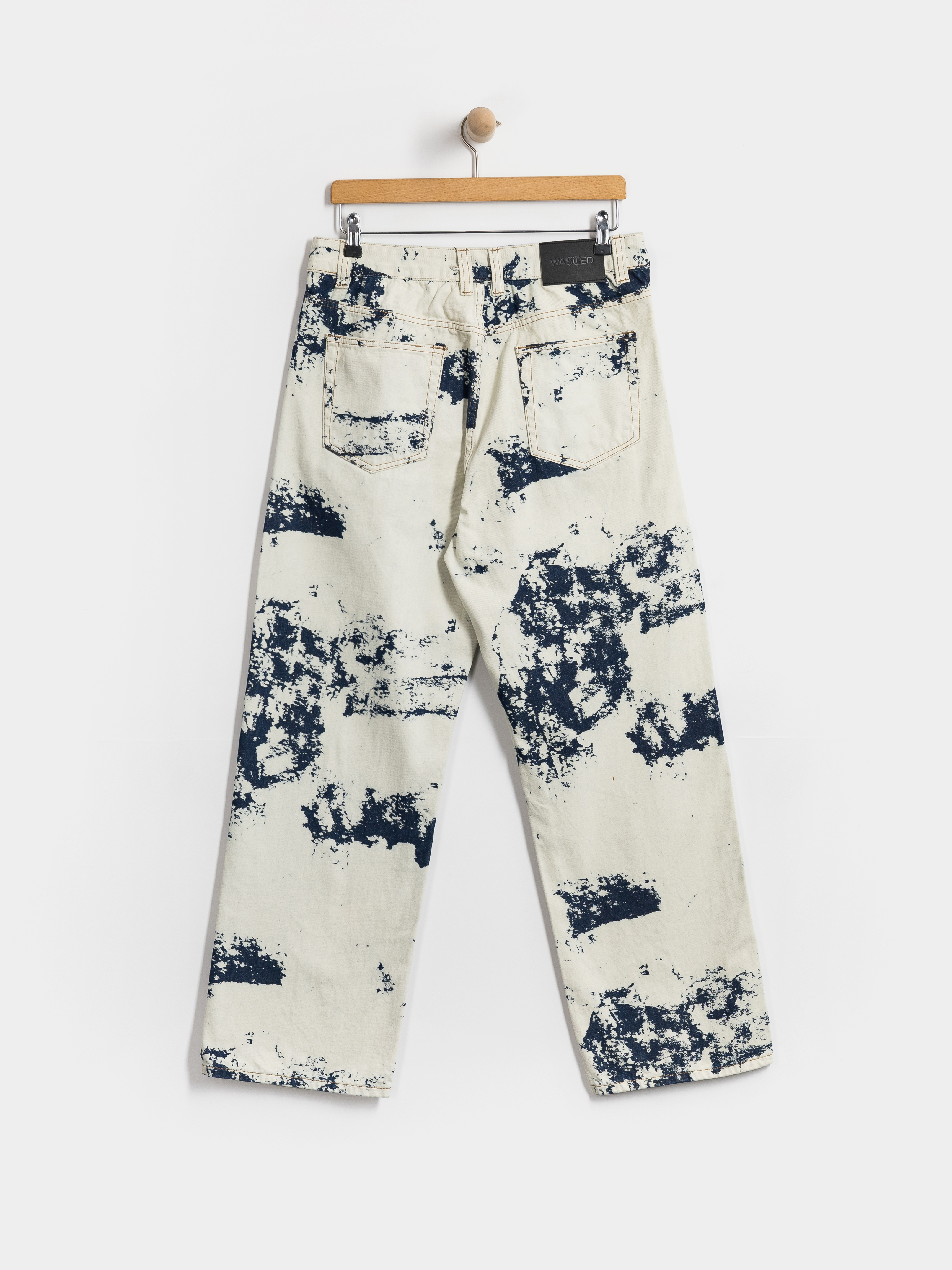 Wasted Paris Bleached Manc Pants (acid washed blue)