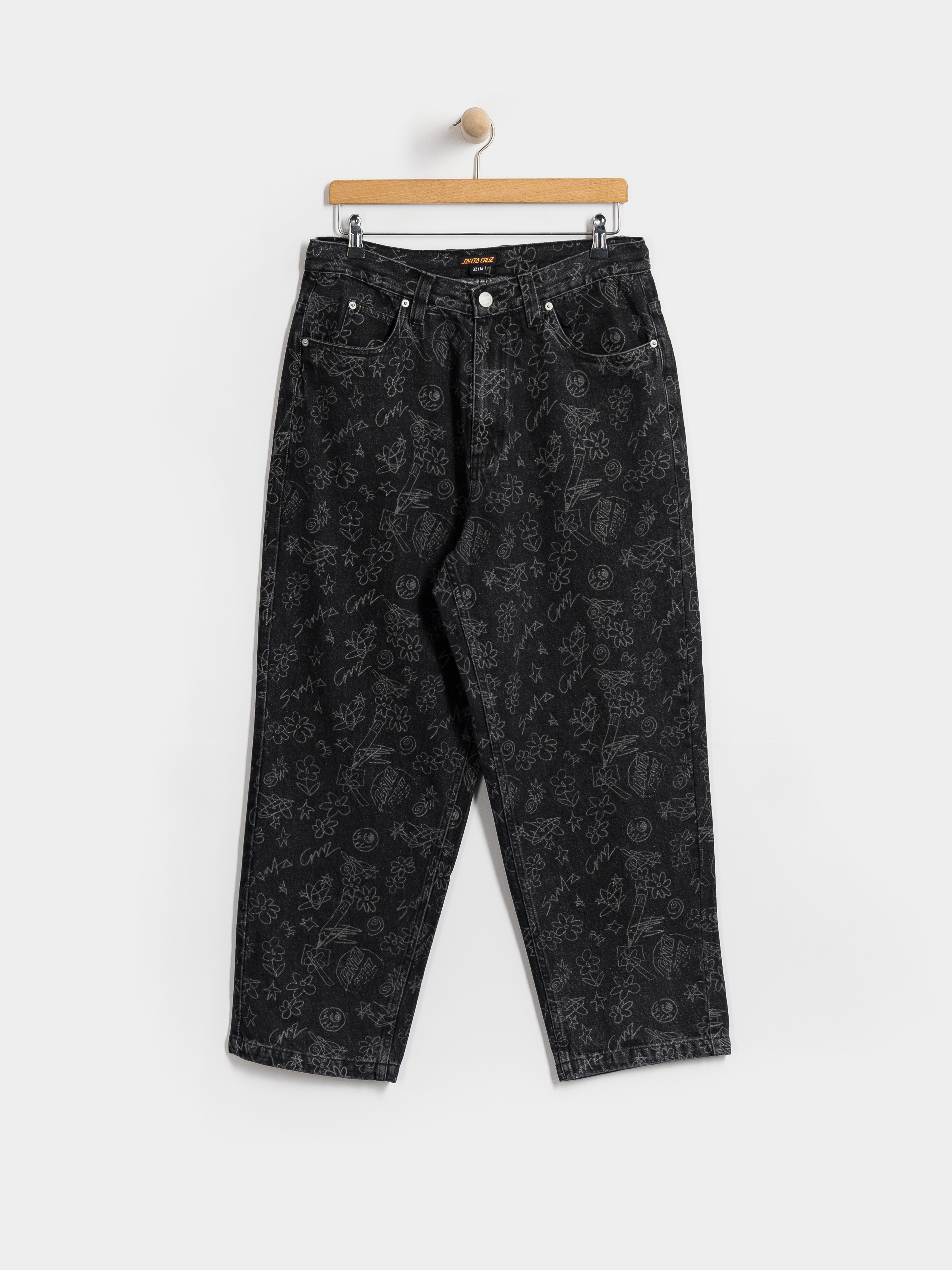 Santa Cruz Big Pants Pants (artificial scribble)