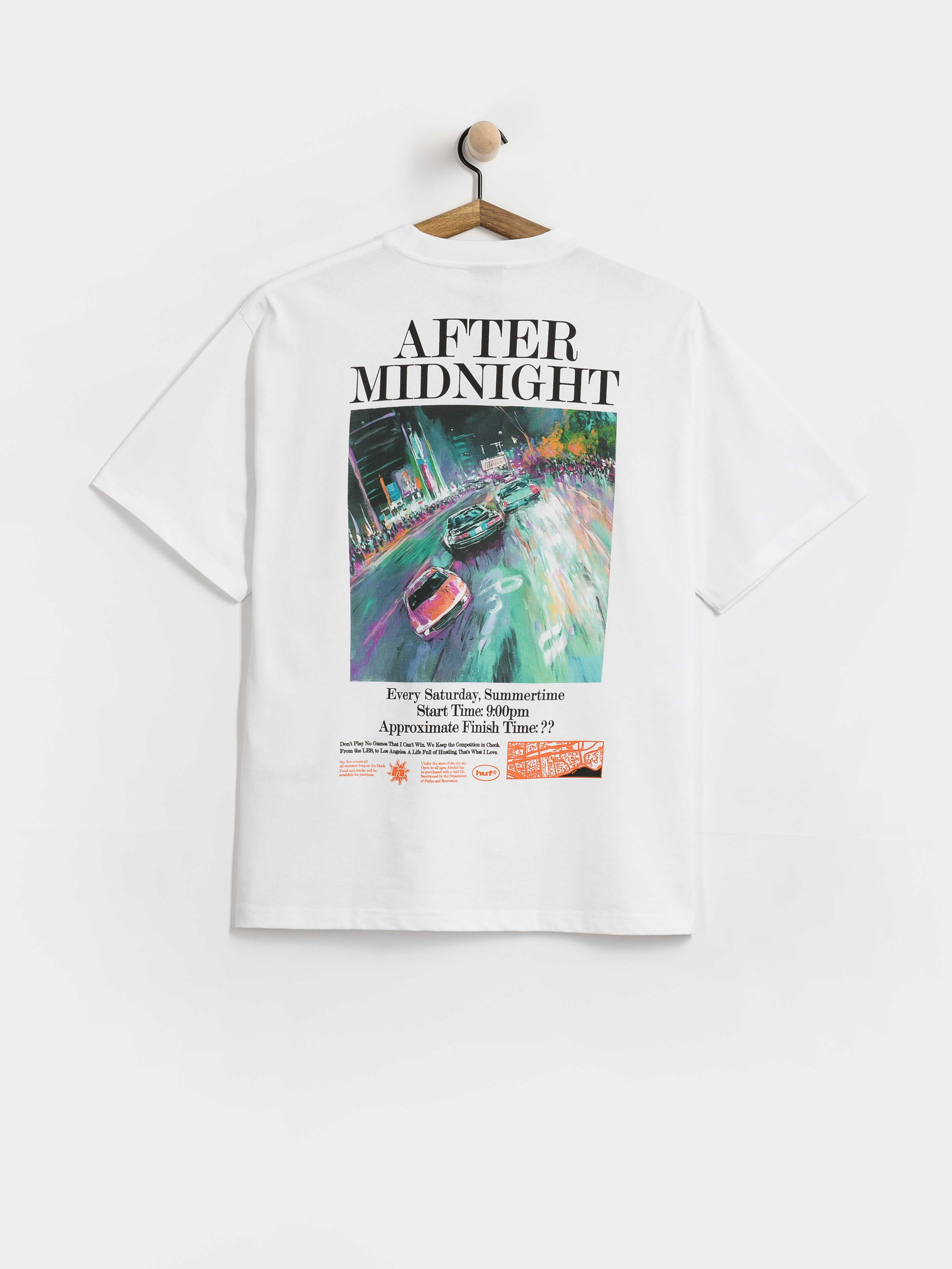 HUF After Midnight T-Shirt (white)
