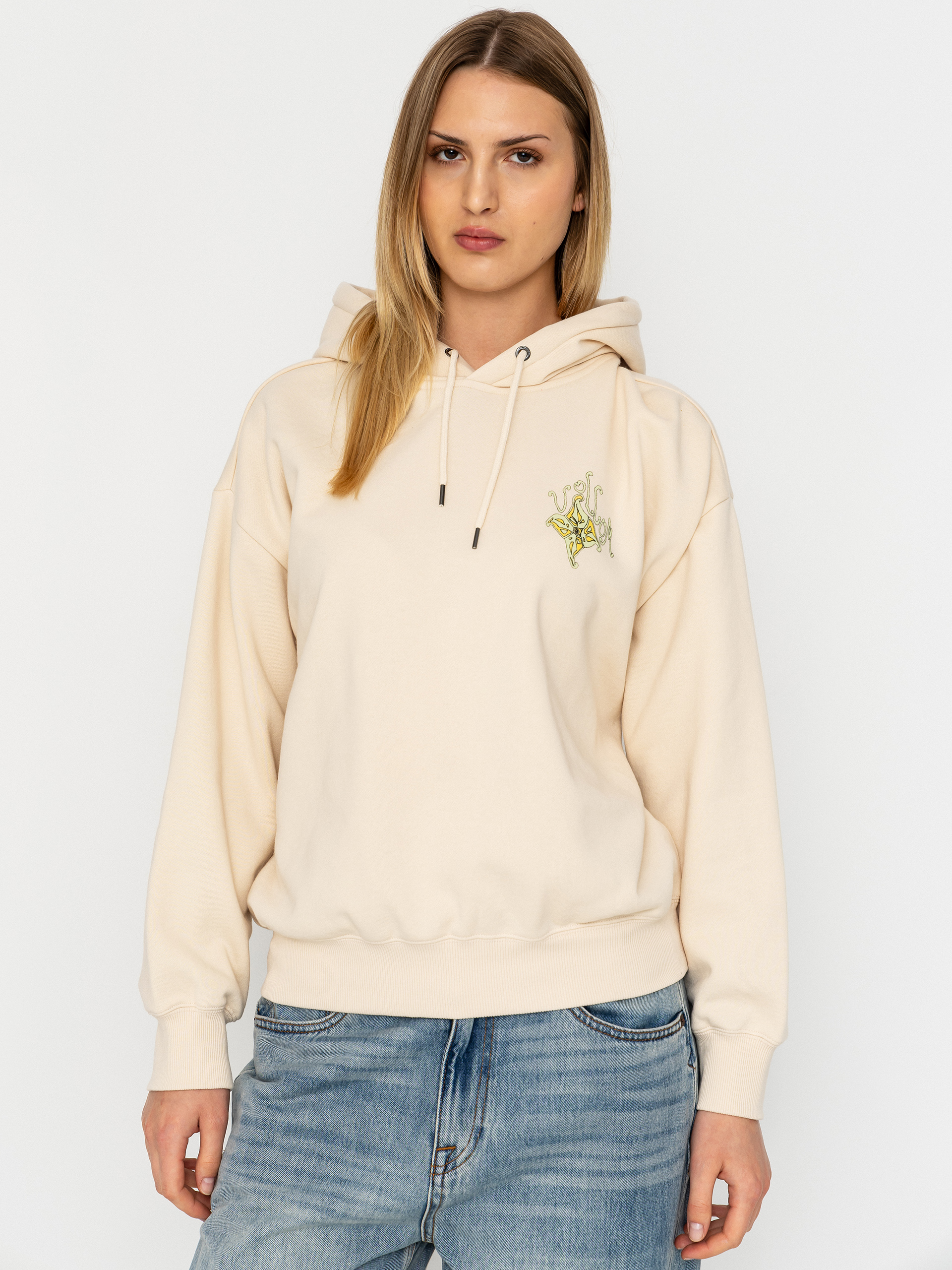 Volcom Moove On HD Wmn Hoodie (vintage white)