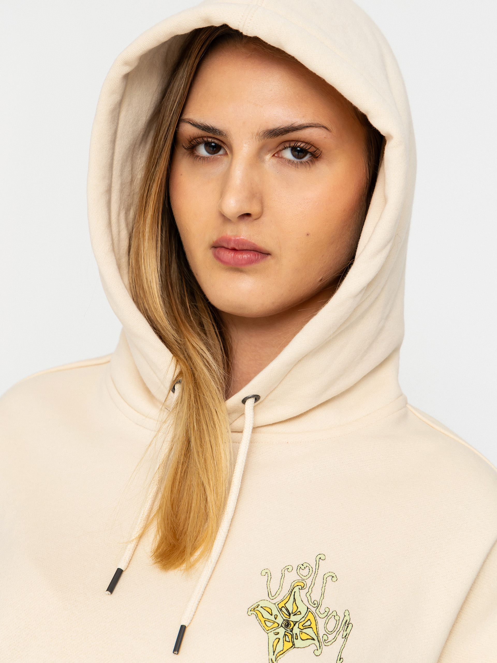 Volcom Moove On HD Wmn Hoodie (vintage white)