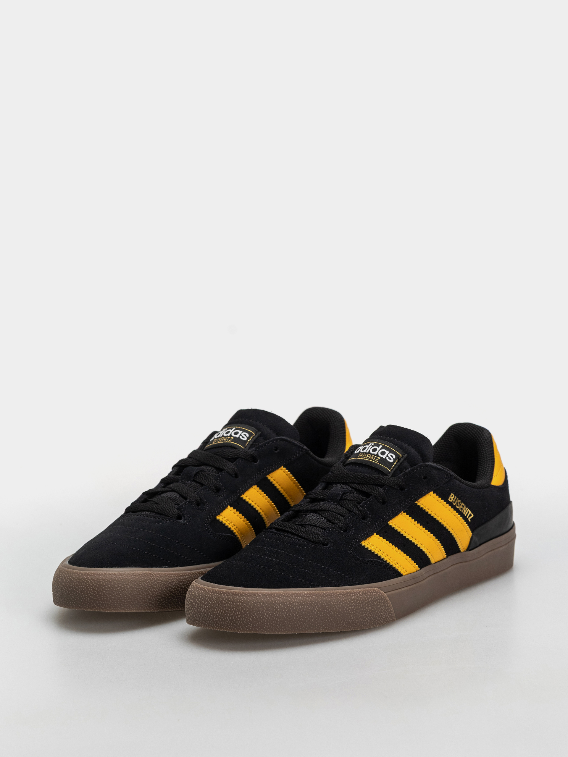 adidas Busenitz Vulc II Shoes (cblack/preyel/gum4)