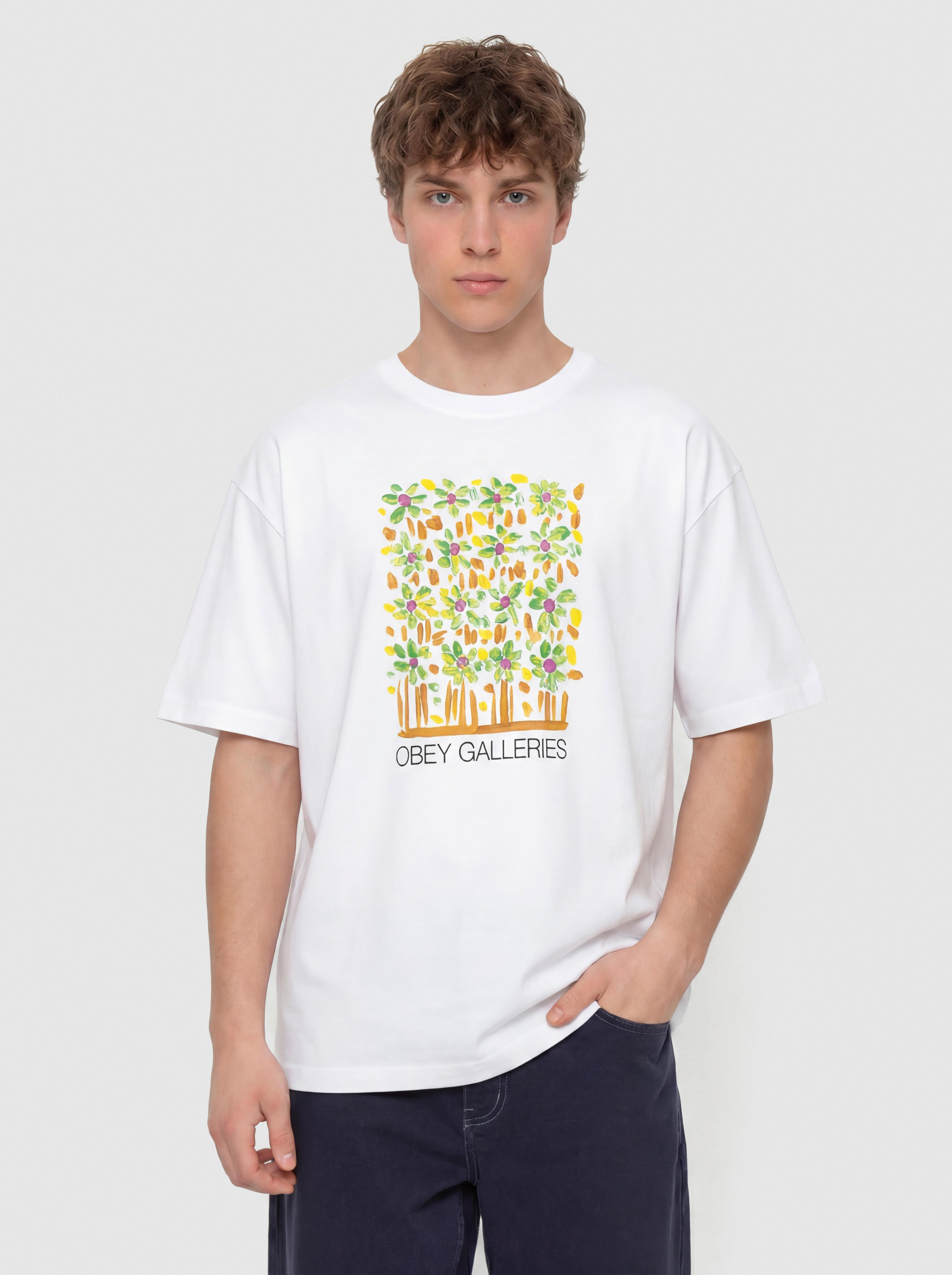 OBEY T-Shirt Galleries (white)