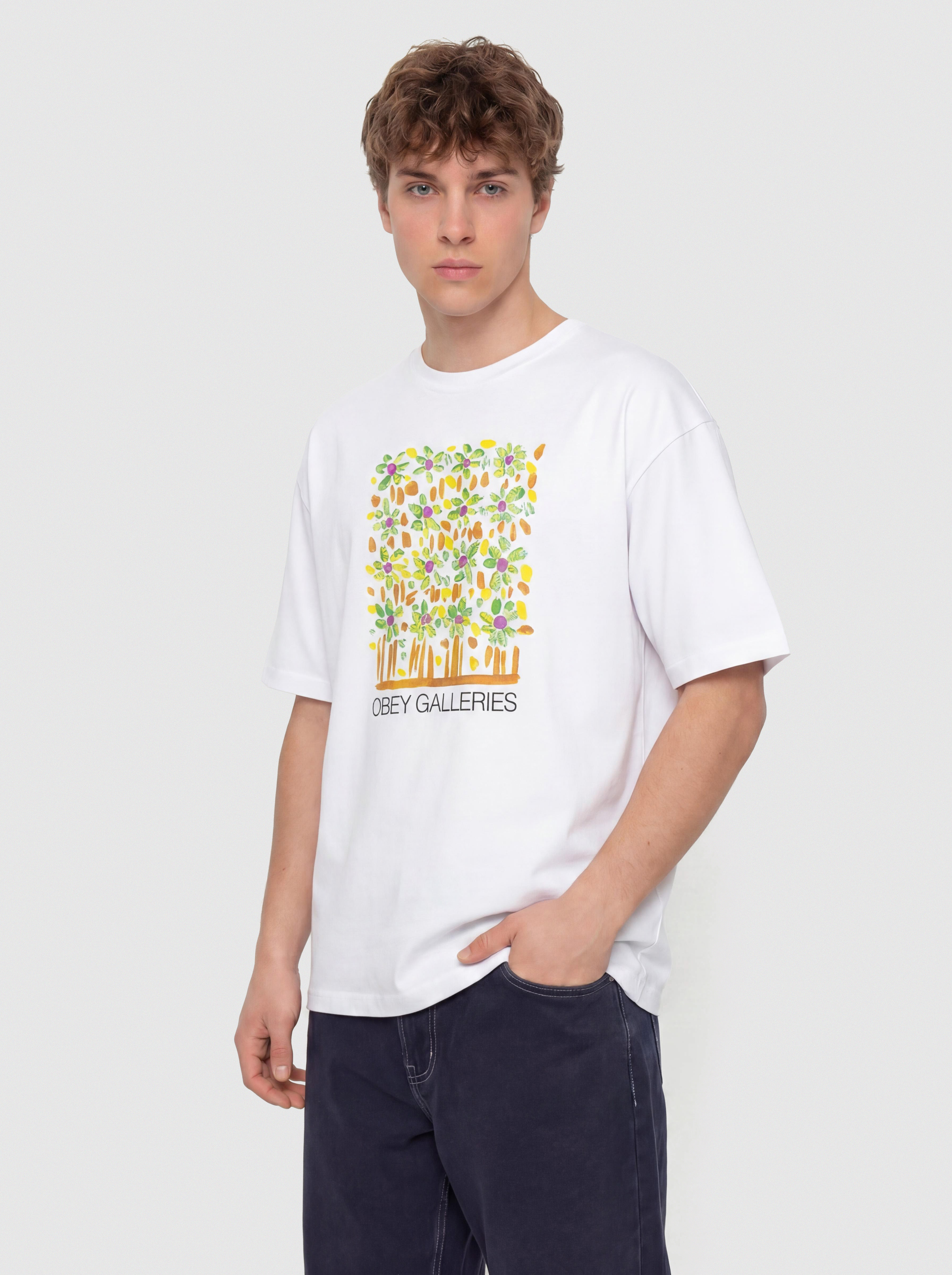 OBEY T-Shirt Galleries (white)