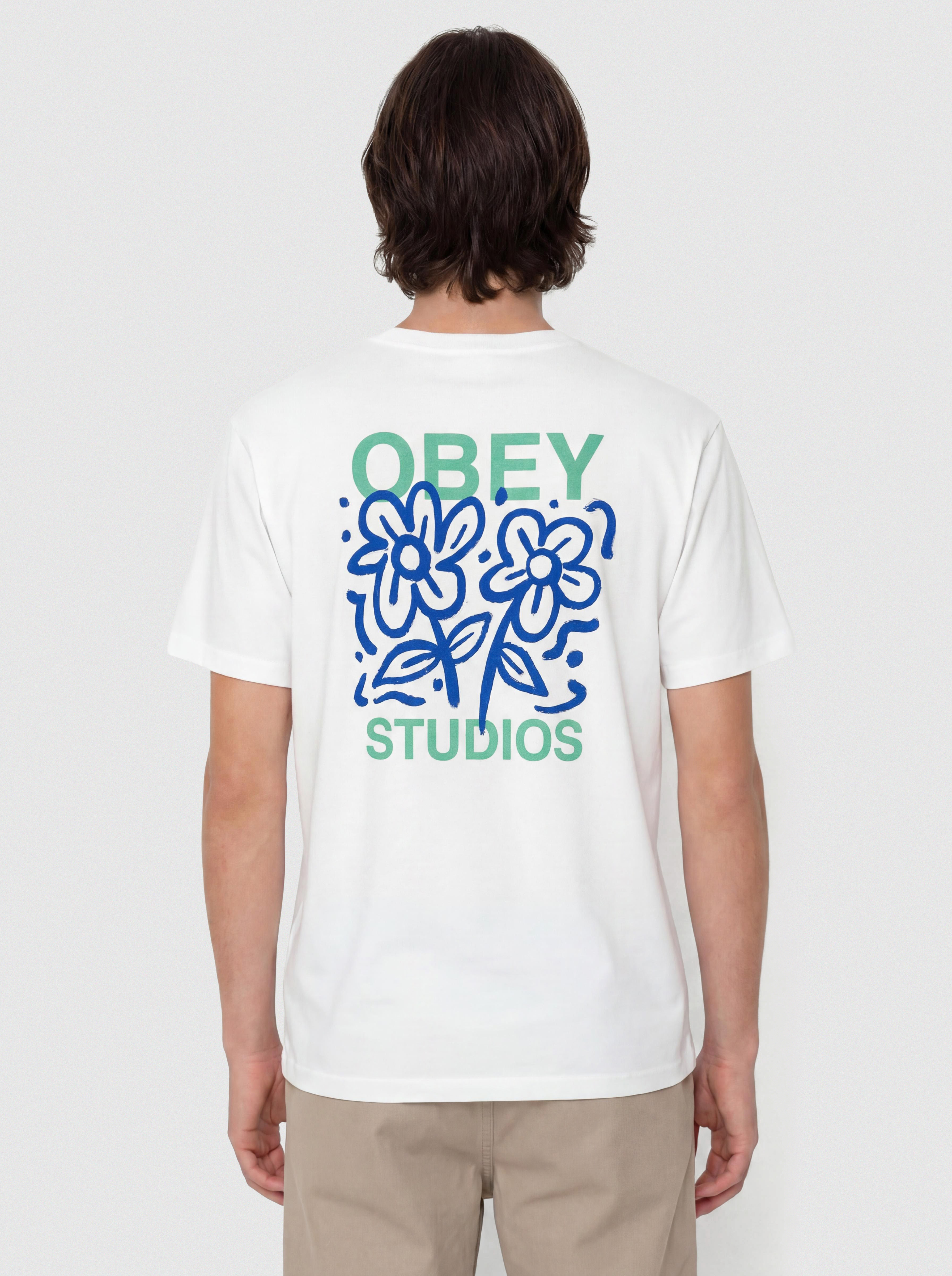 OBEY T-Shirt Grown With Love (white)