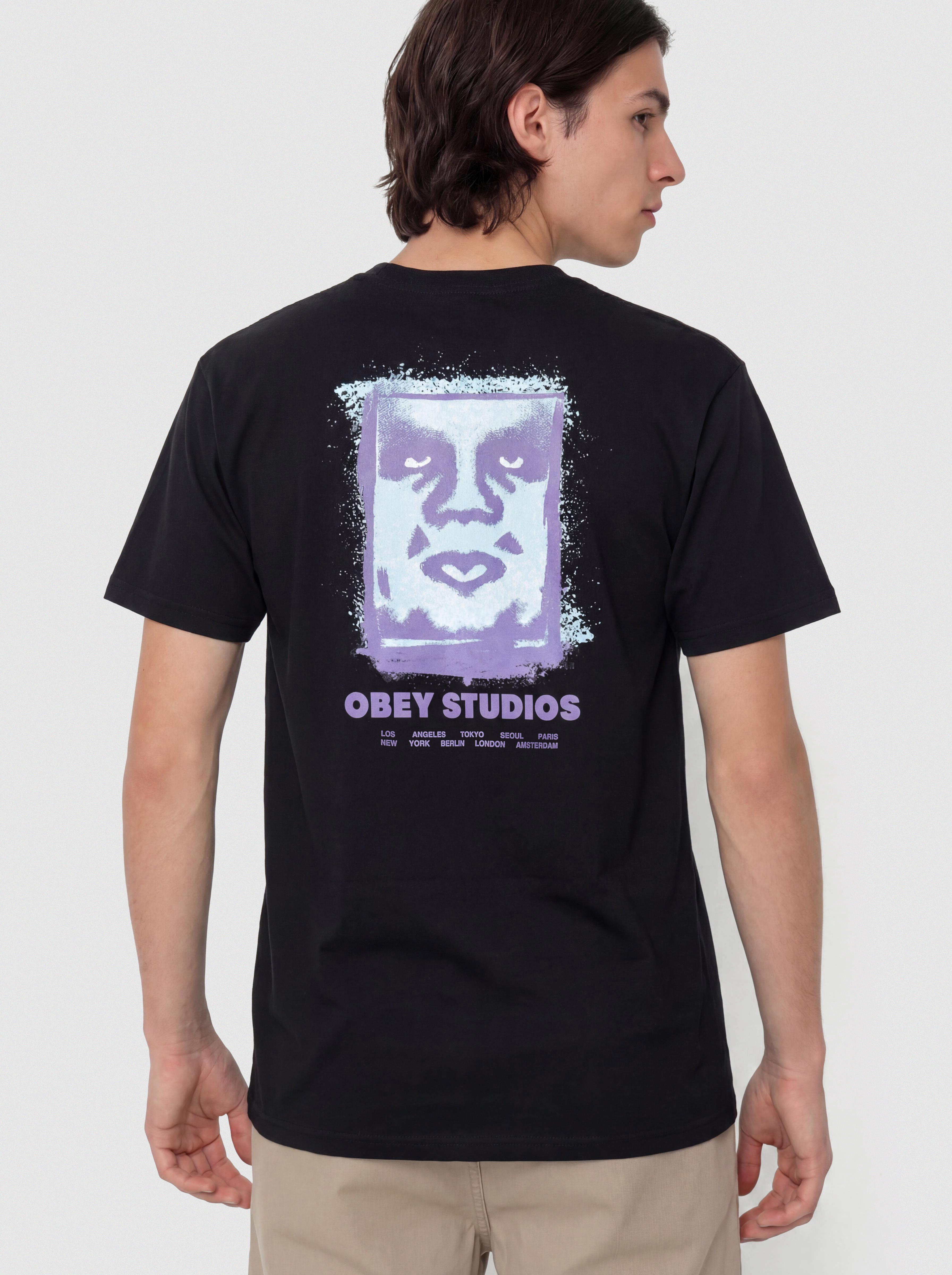 OBEY T-Shirt Chalky Icon (black)