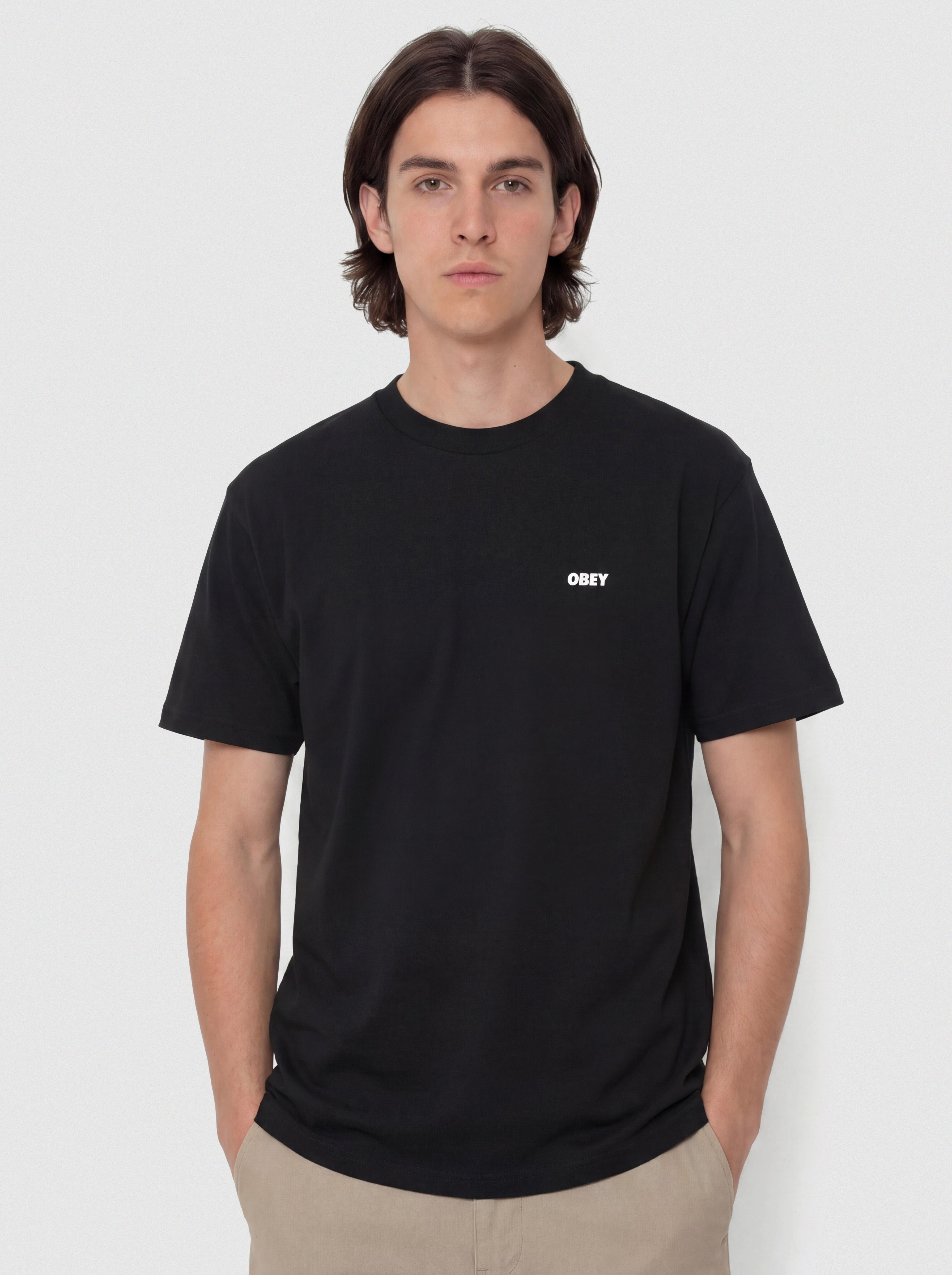 OBEY Peep Hole T-Shirt (black)