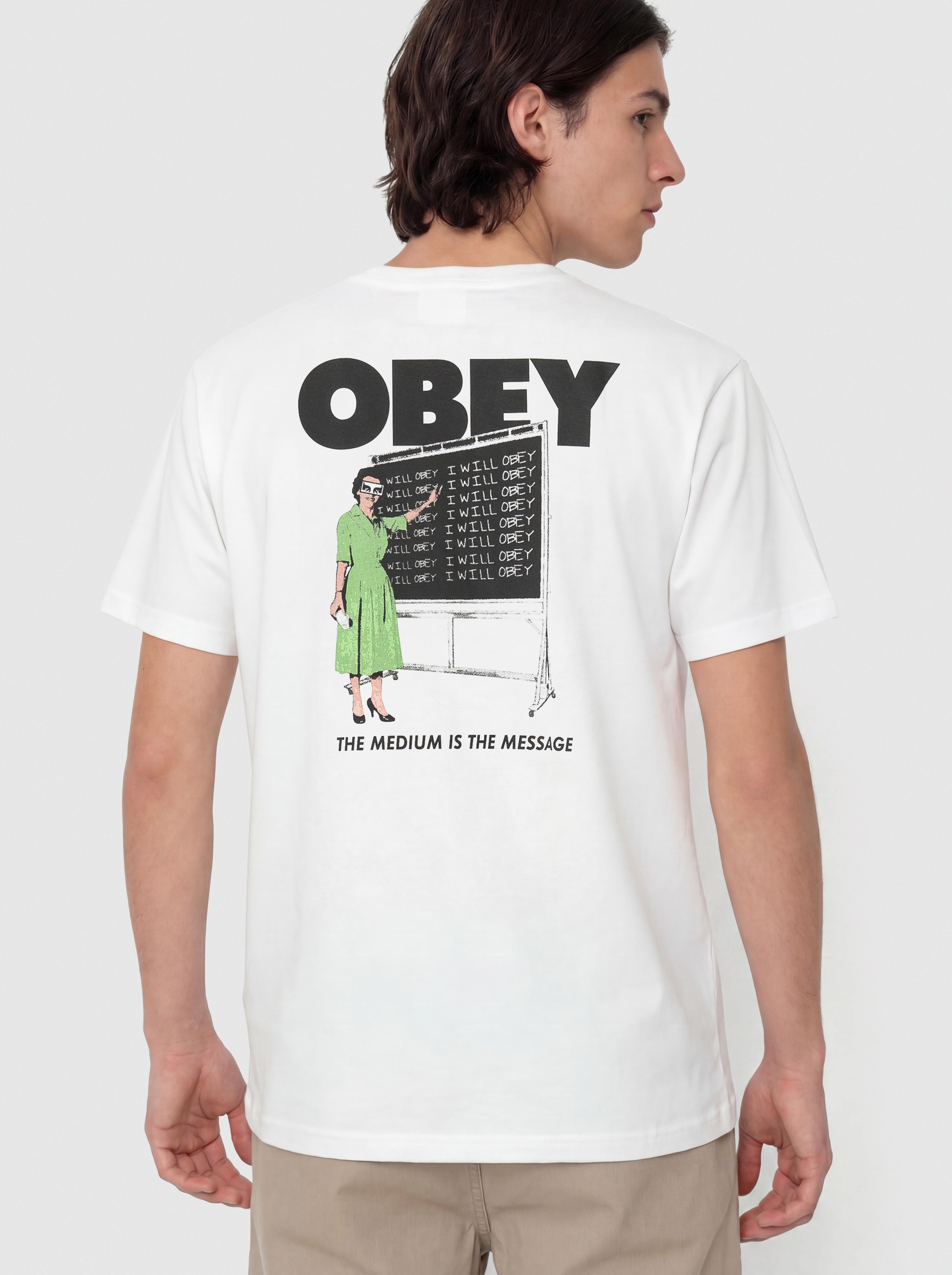OBEY T-Shirt I Will Obey (white)