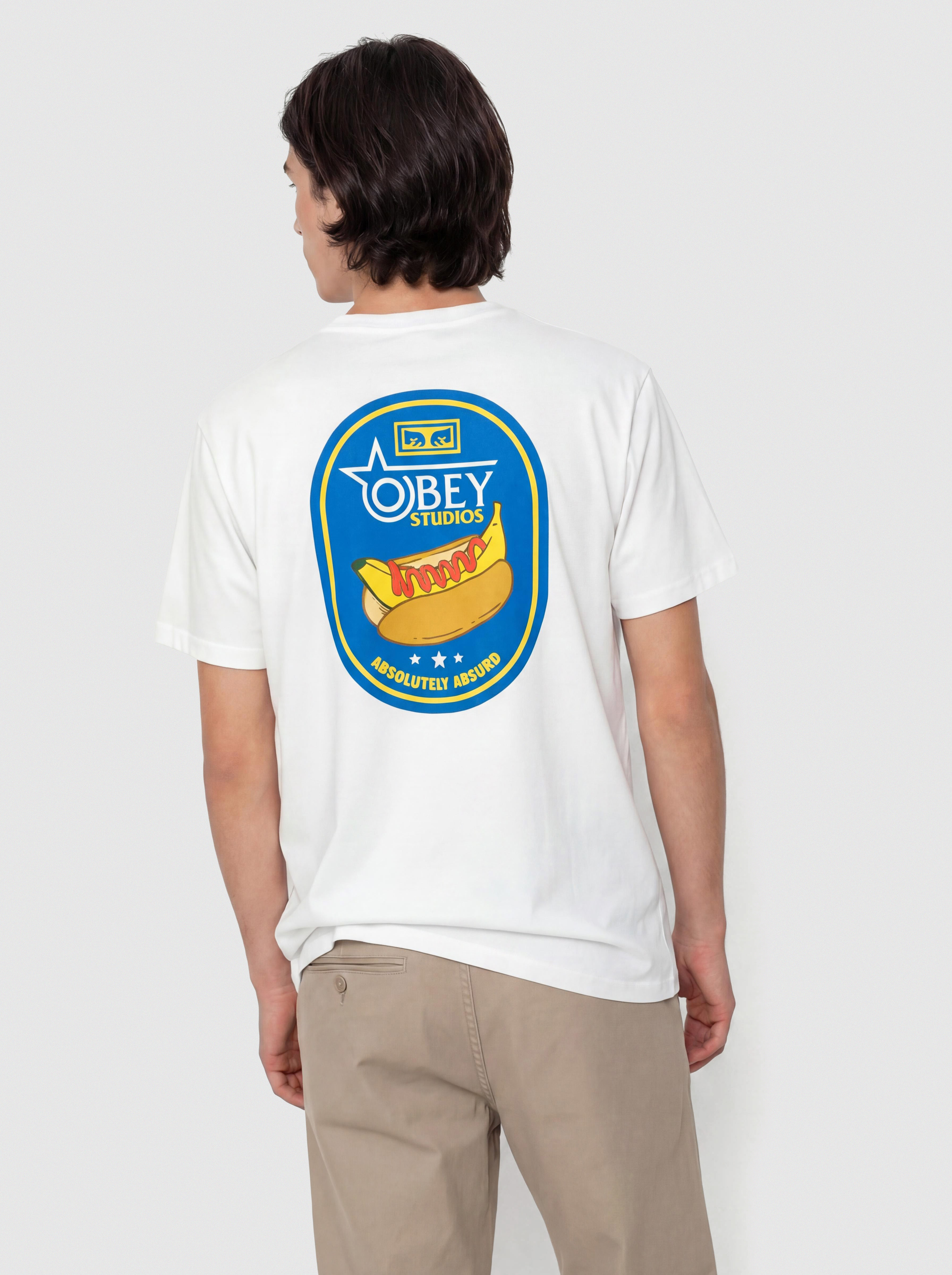 OBEY T-Shirt Absolutely Absurd (white)