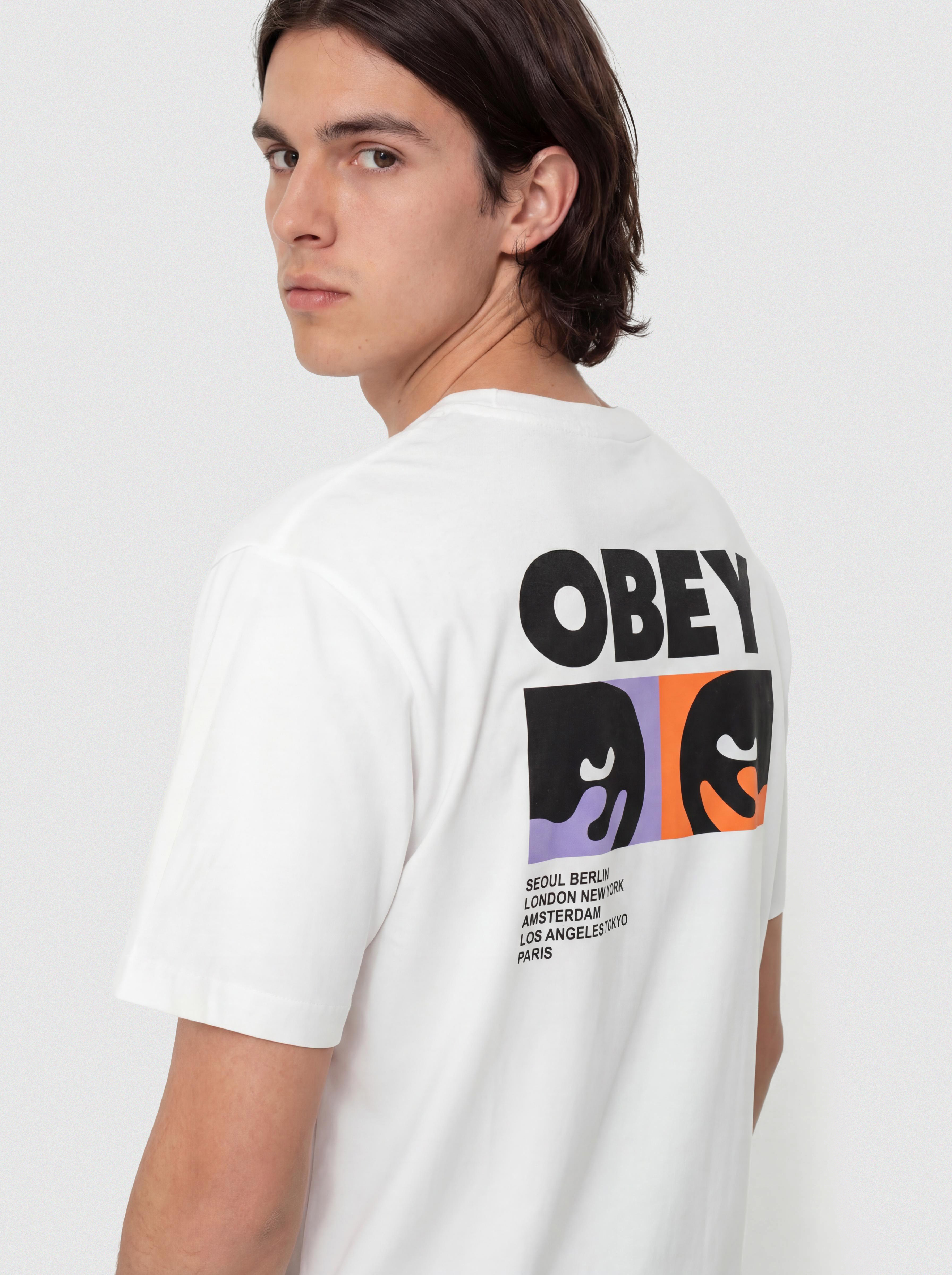 OBEY Always Watching T-Shirt (white)