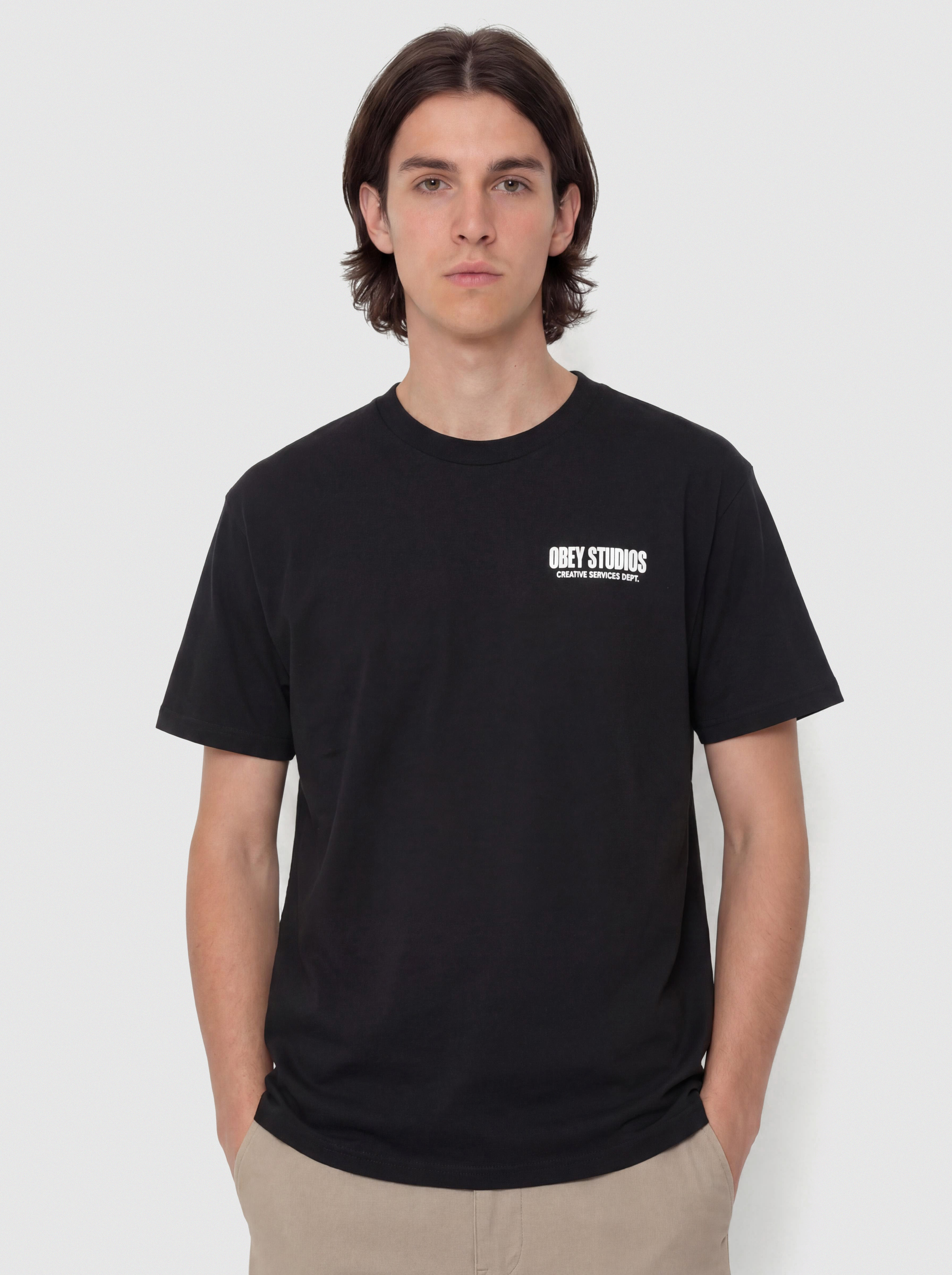 OBEY T-Shirt Creative Services Dept. (black)