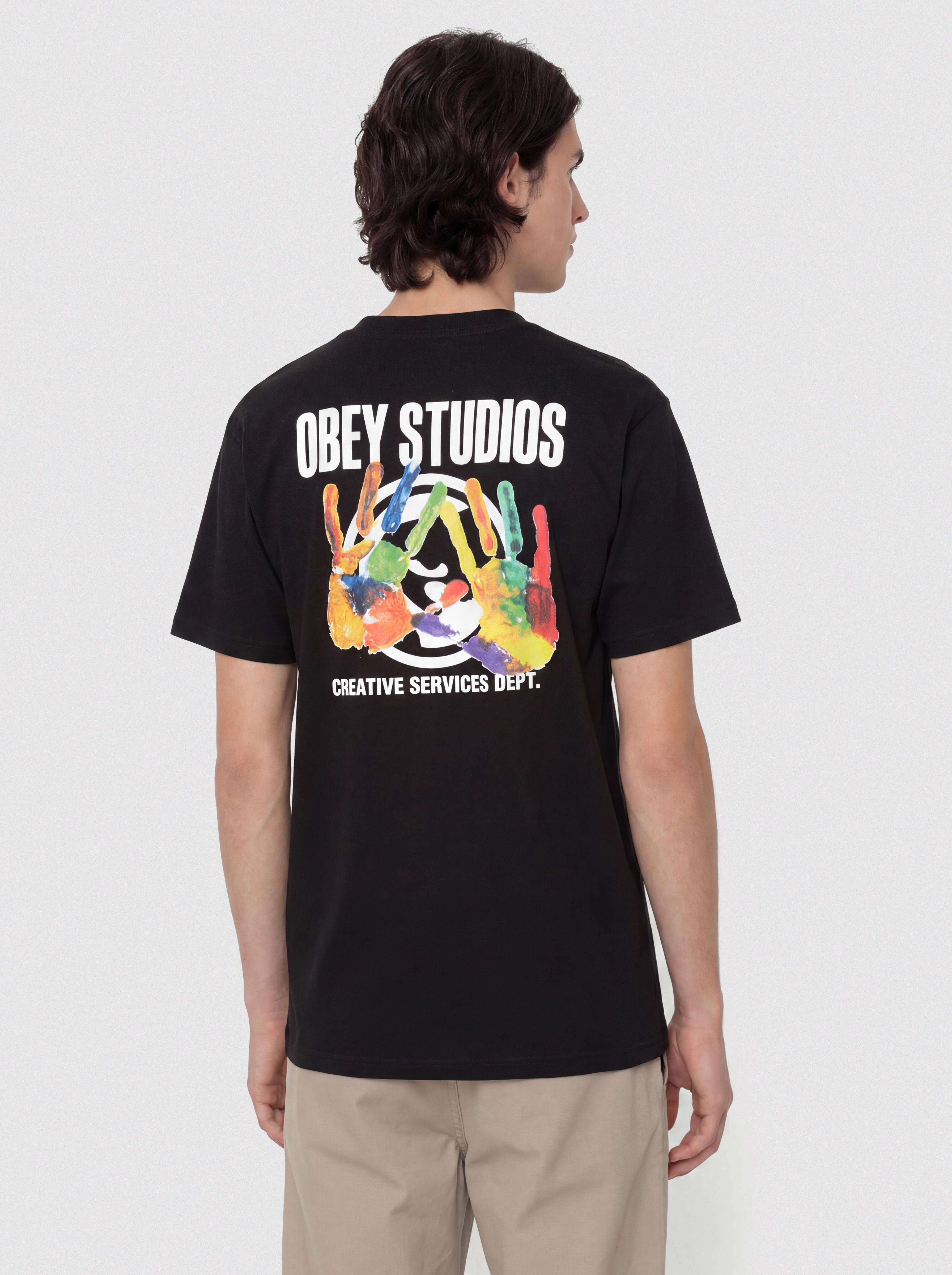 OBEY T-Shirt Creative Services Dept. (black)