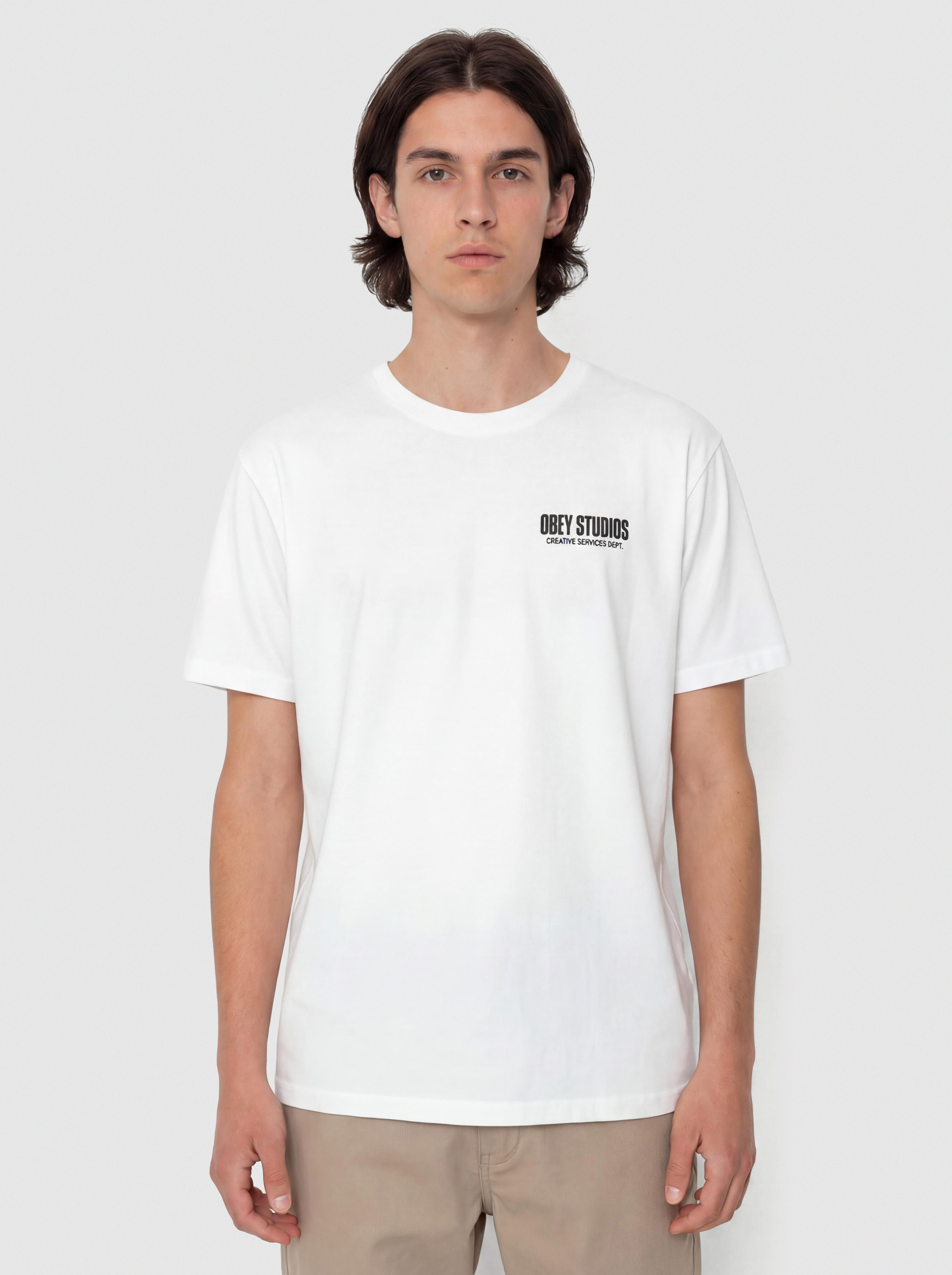OBEY T-Shirt Creative Services Dept. (white)
