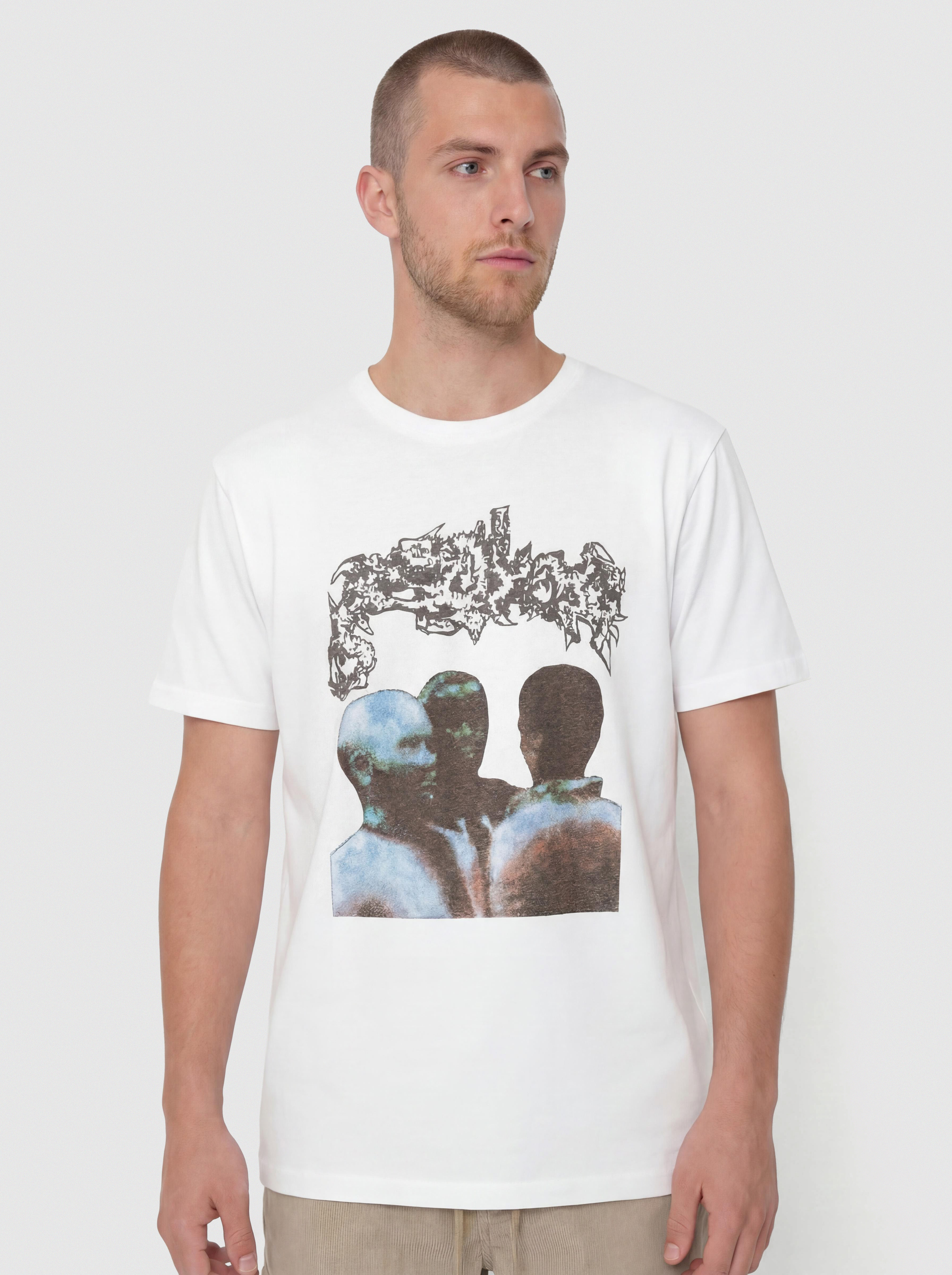 Polar Skate T-Shirt Band Overhead (white)