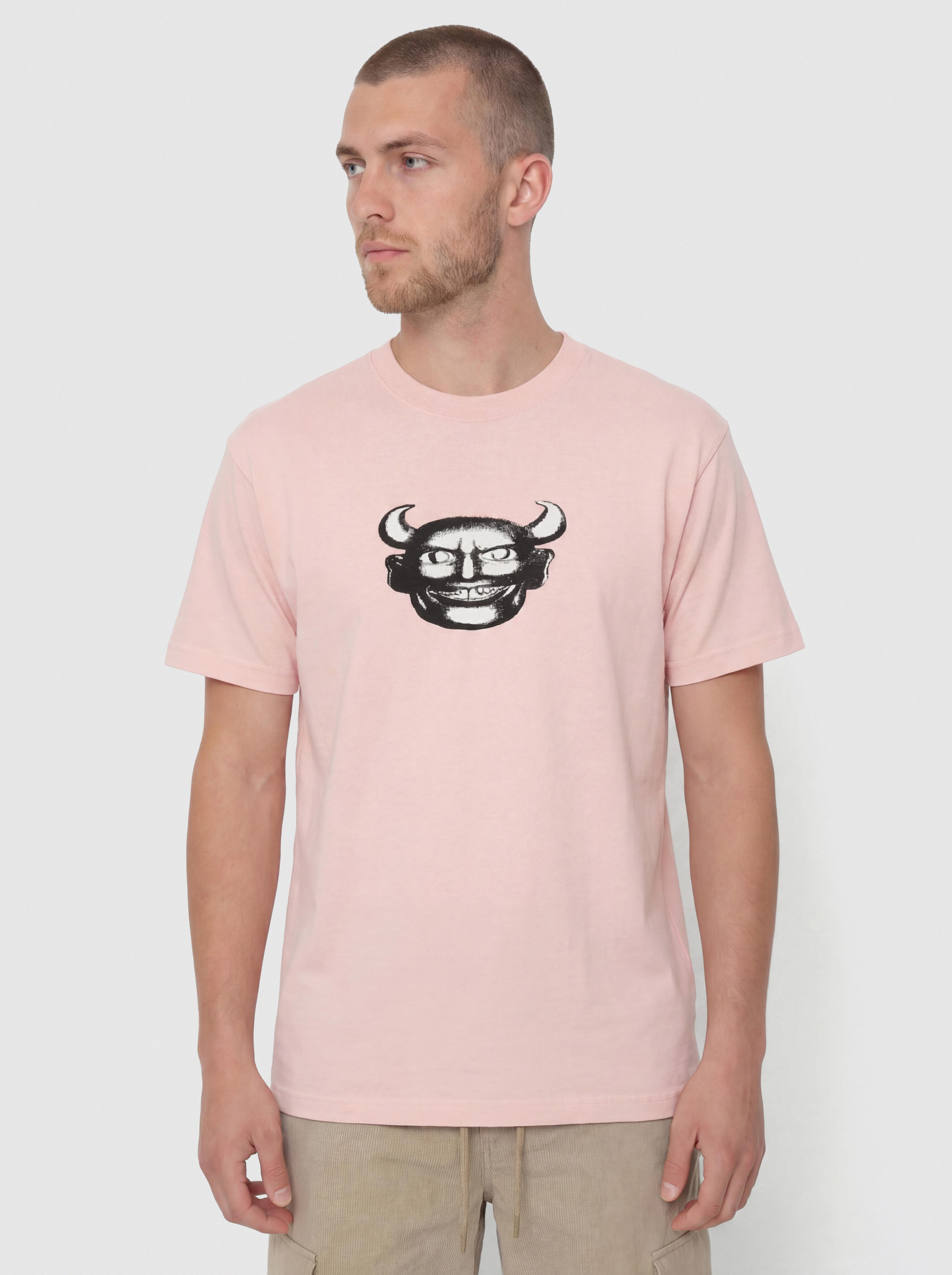 Polar Skate T-Shirt Devil (powder pink)