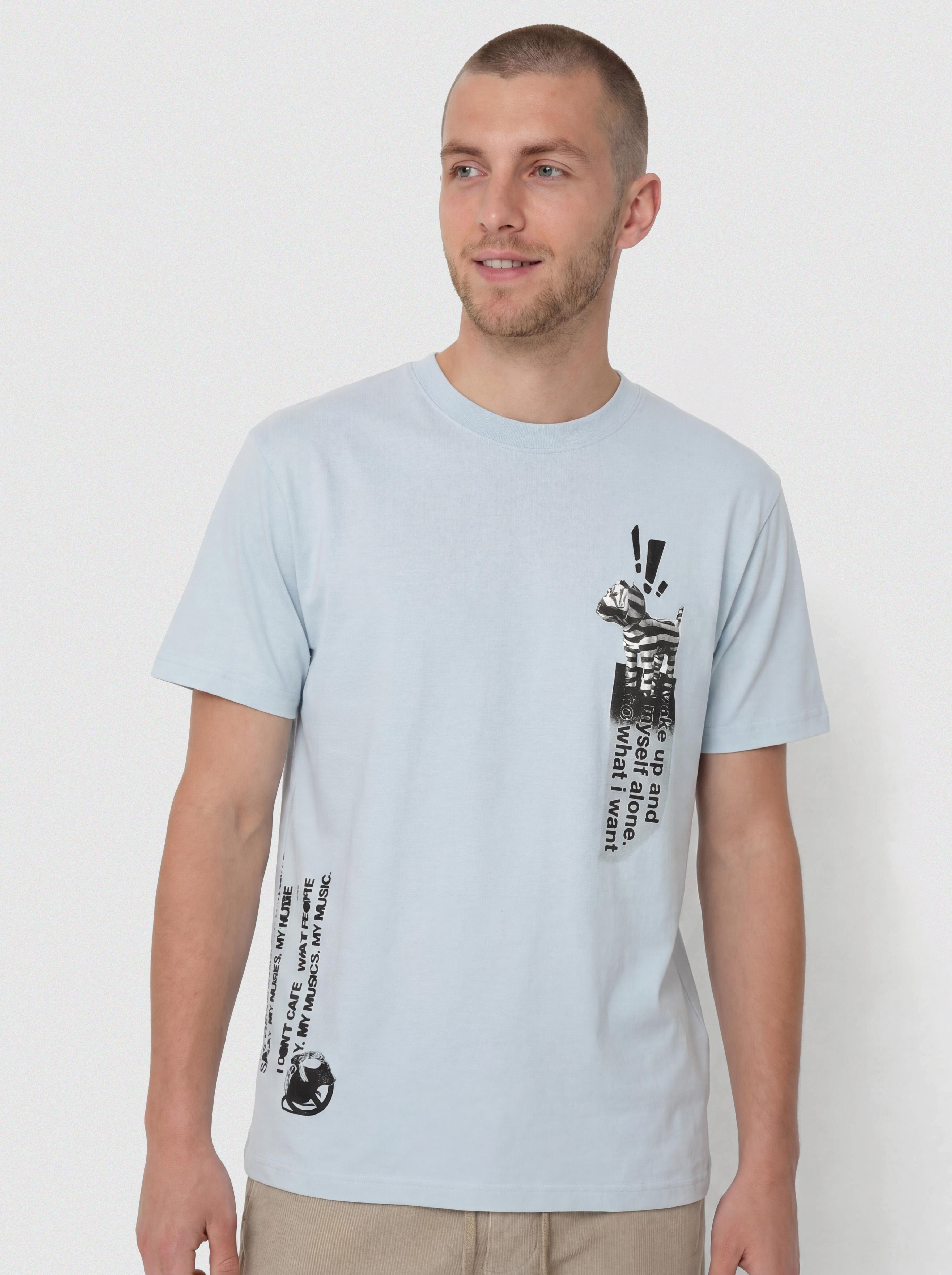 Polar Skate My Music T-Shirt (light blue)